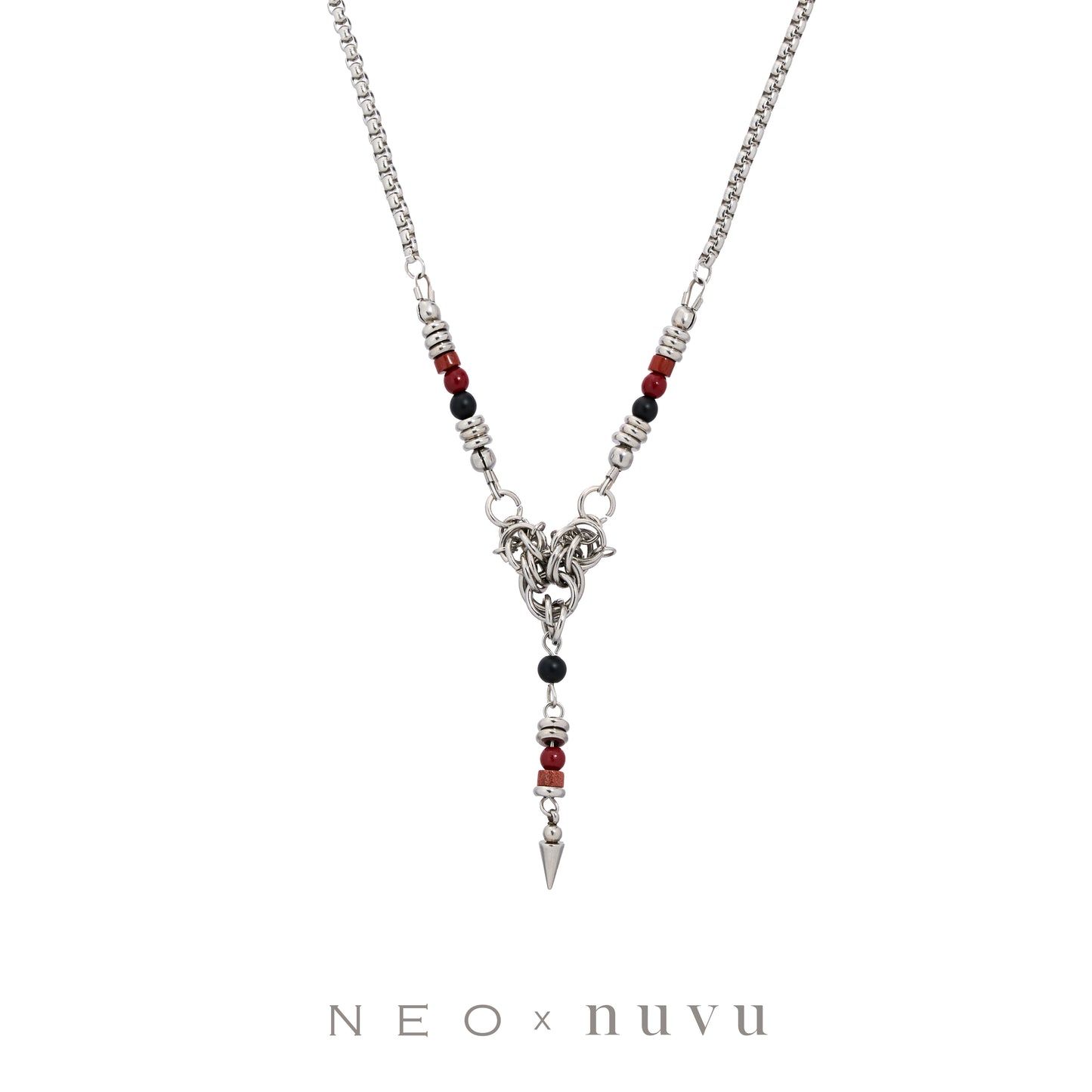 N E O x NUVU Nirmecca V-Necklace