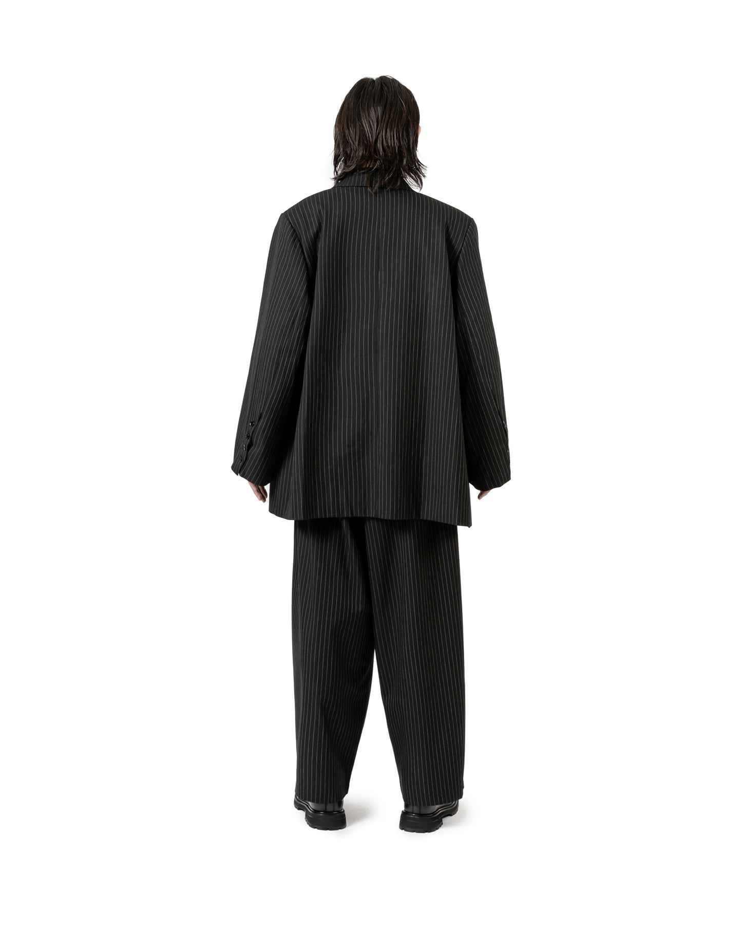 Pinstripe Oversize Blazer