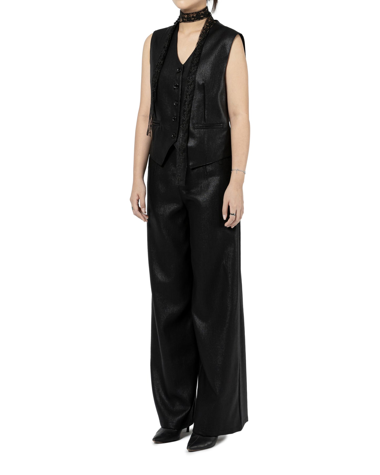 Sleek Button Vest