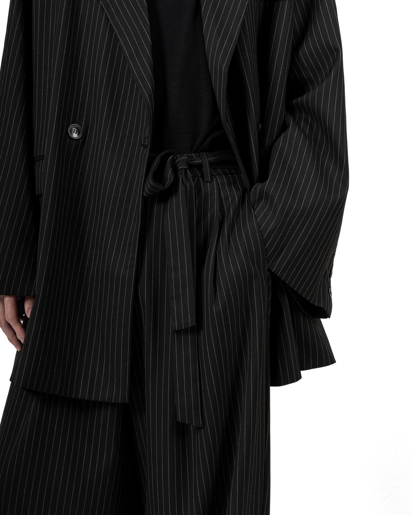 Pinstripe Oversize Blazer