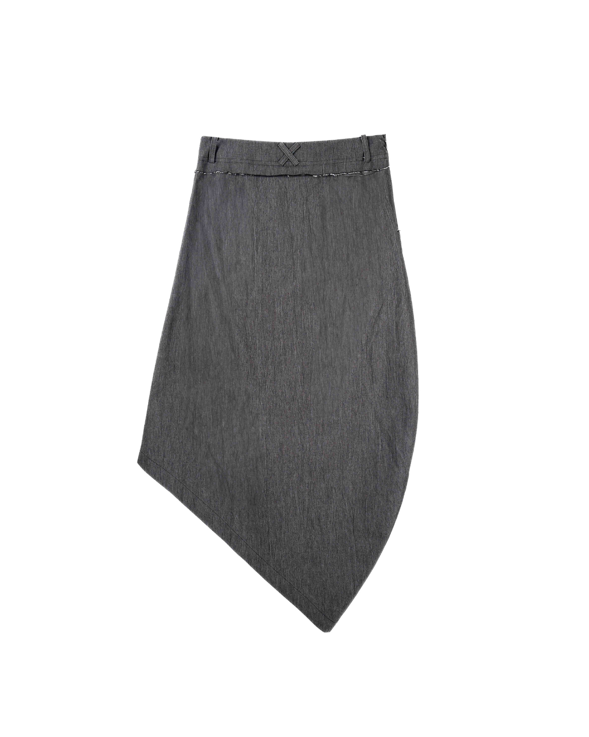 Asymmetric Curved Skirt
