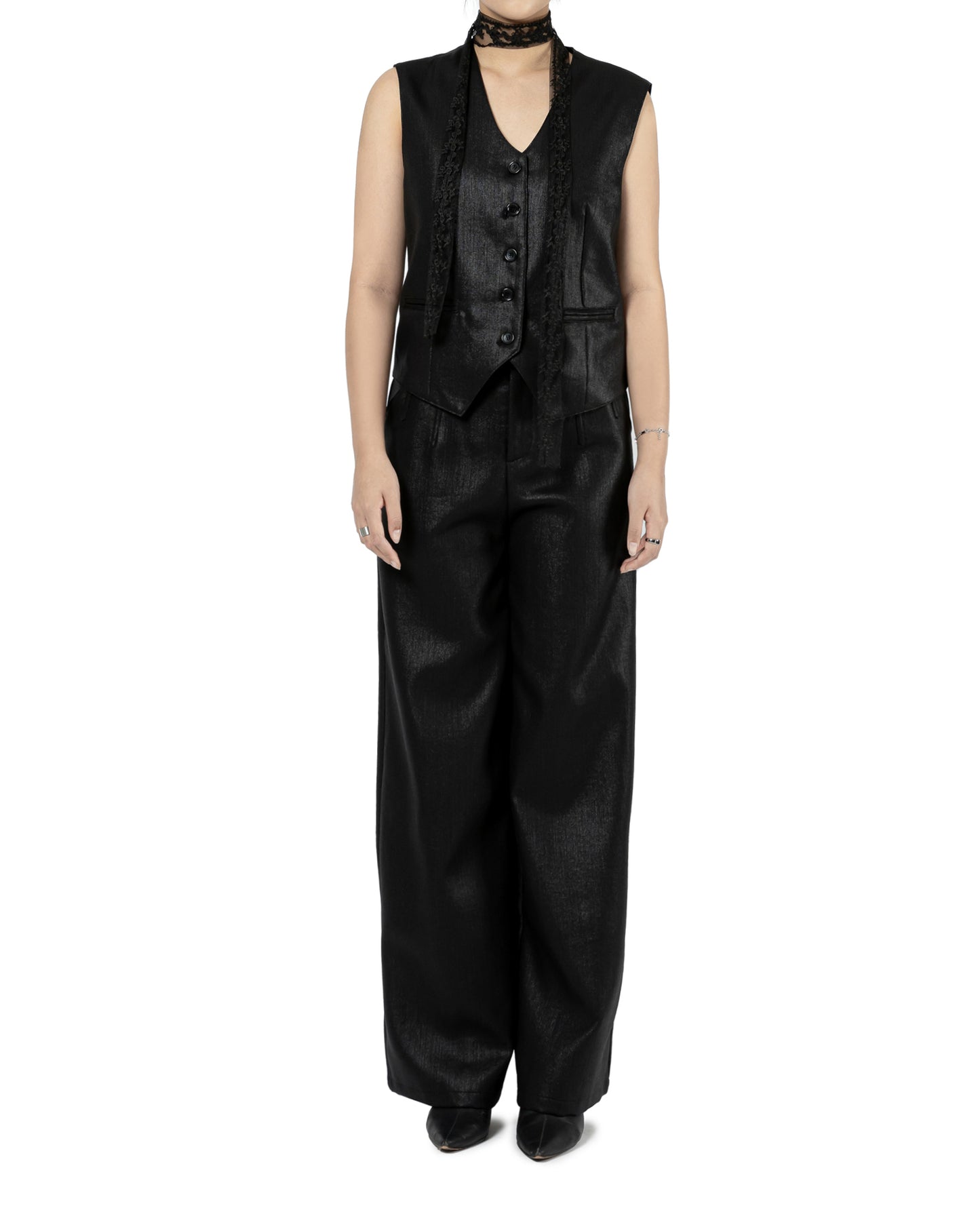 Sleek Button Vest