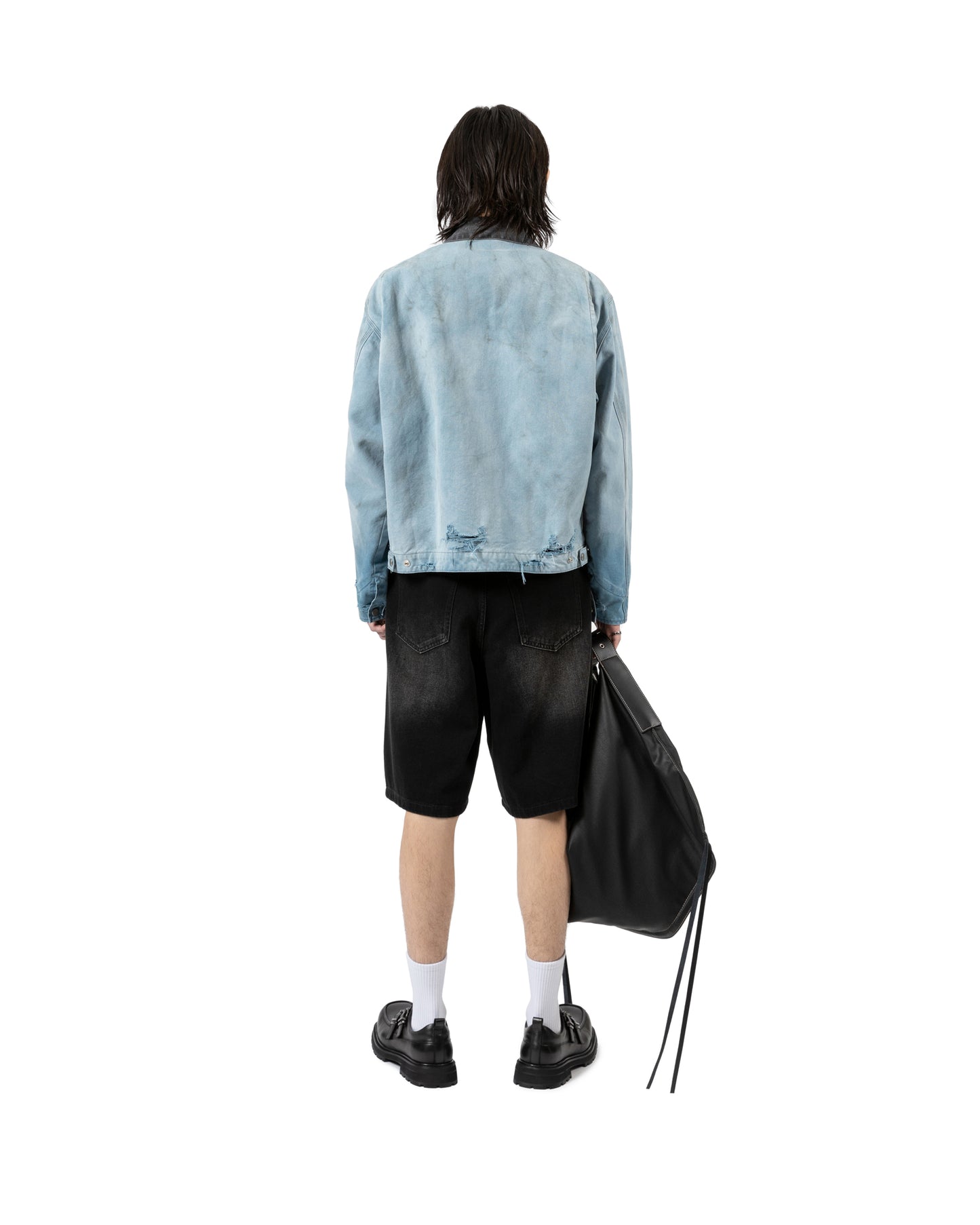 Distressed Denim Jacket