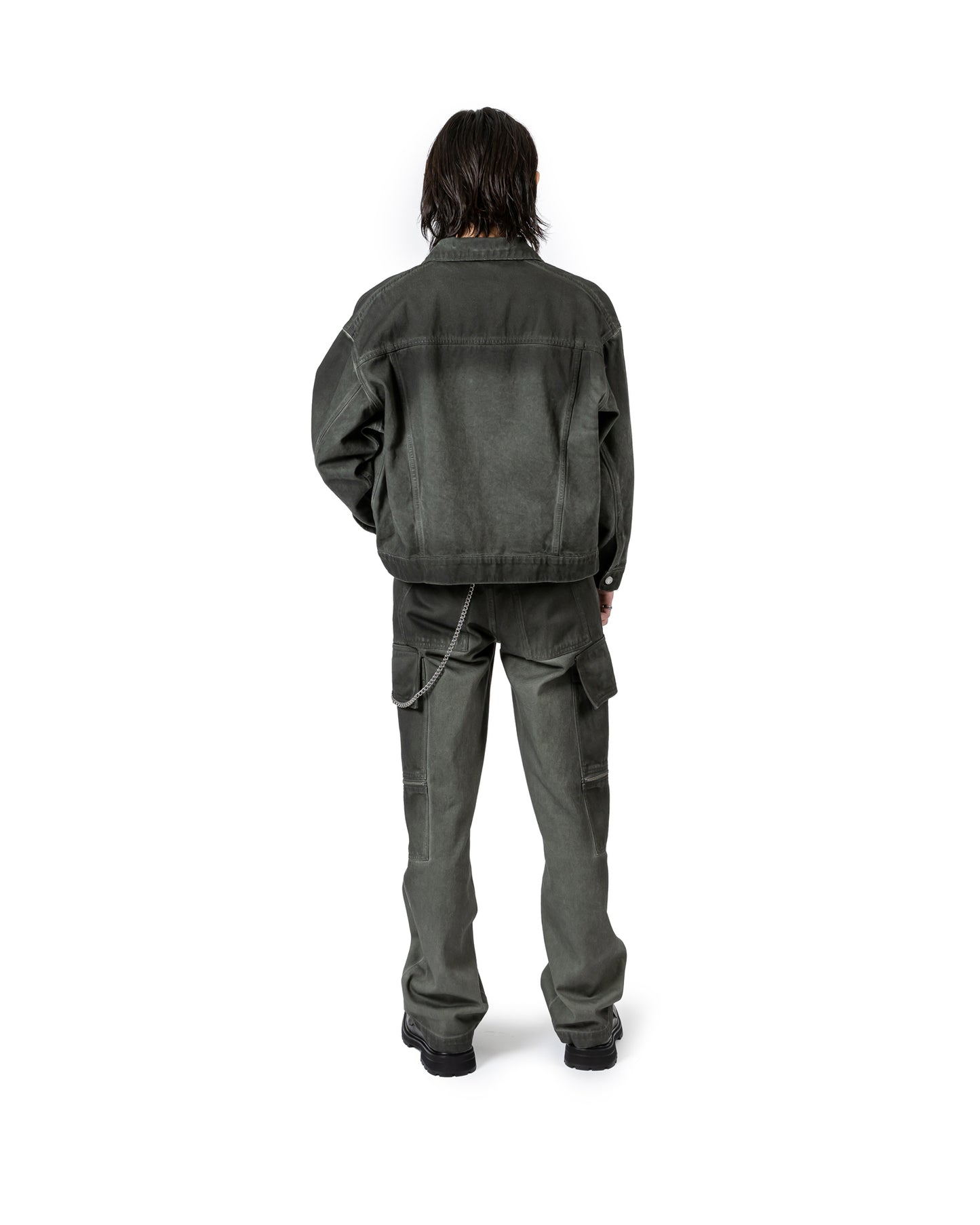 Washed Gradient Jacket