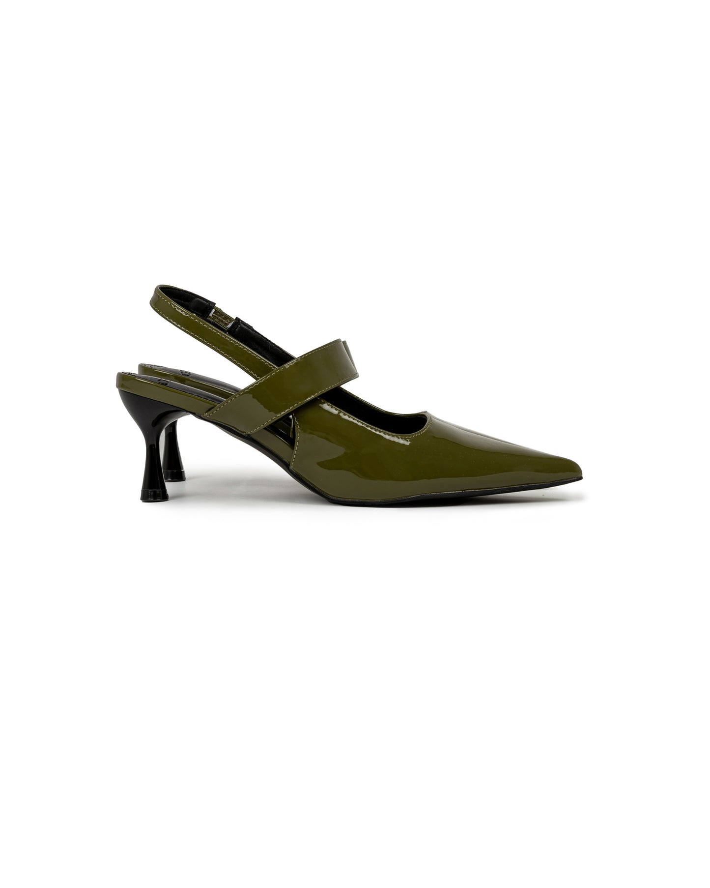 N E O Patent-Finish Heels