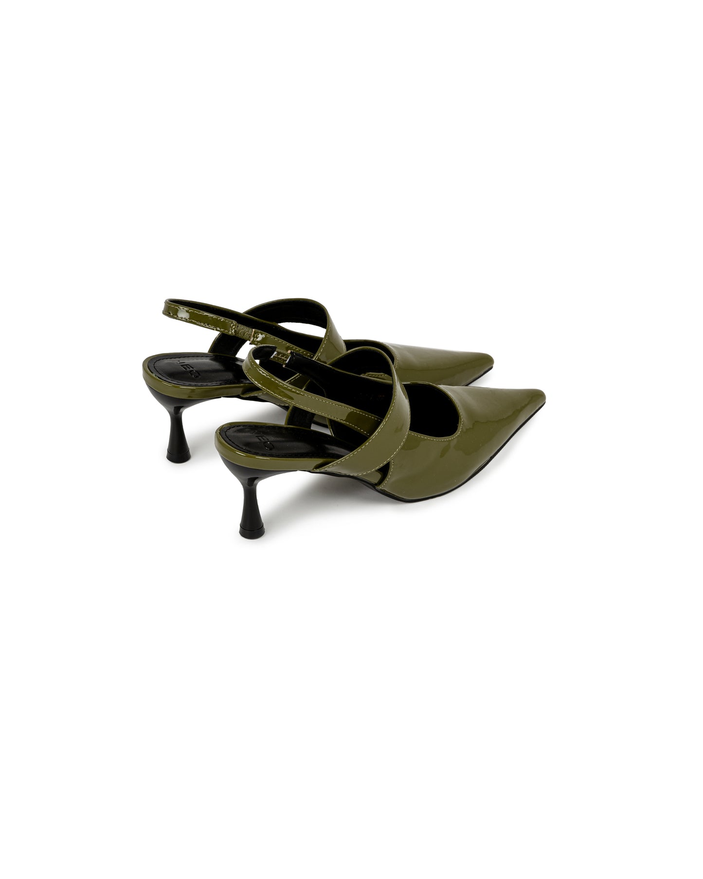 N E O Patent-Finish Heels