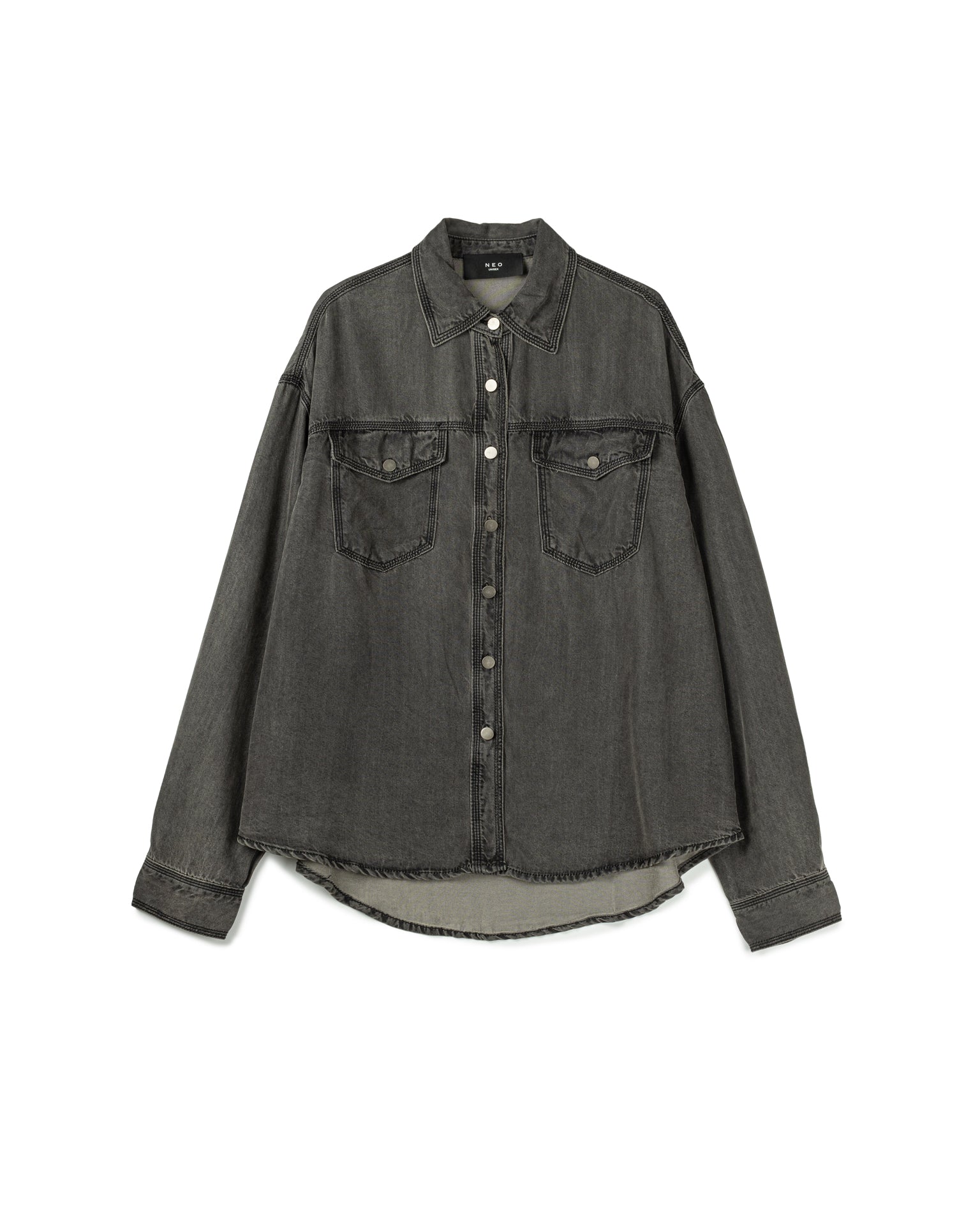 Denim Long Sleeve Shirt