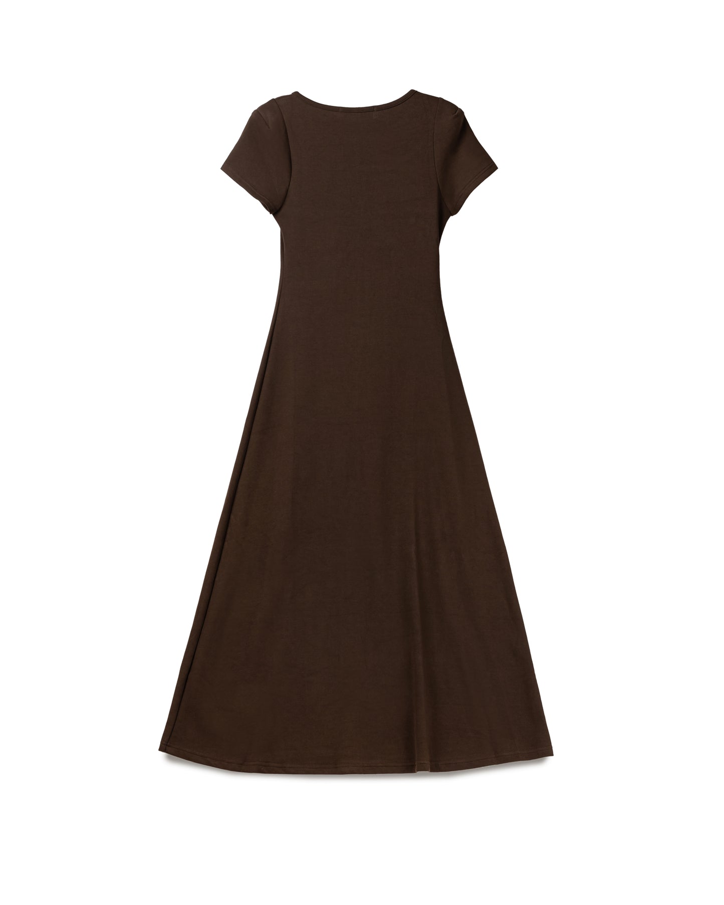 Square Neck Flare Maxi Dress