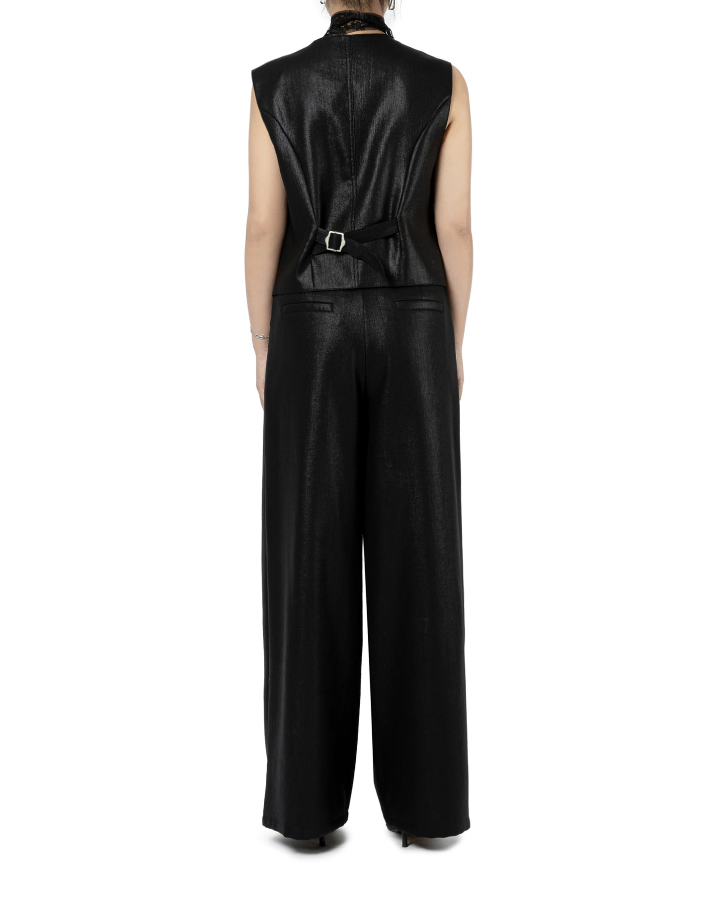 Sleek Wide Leg Trousers