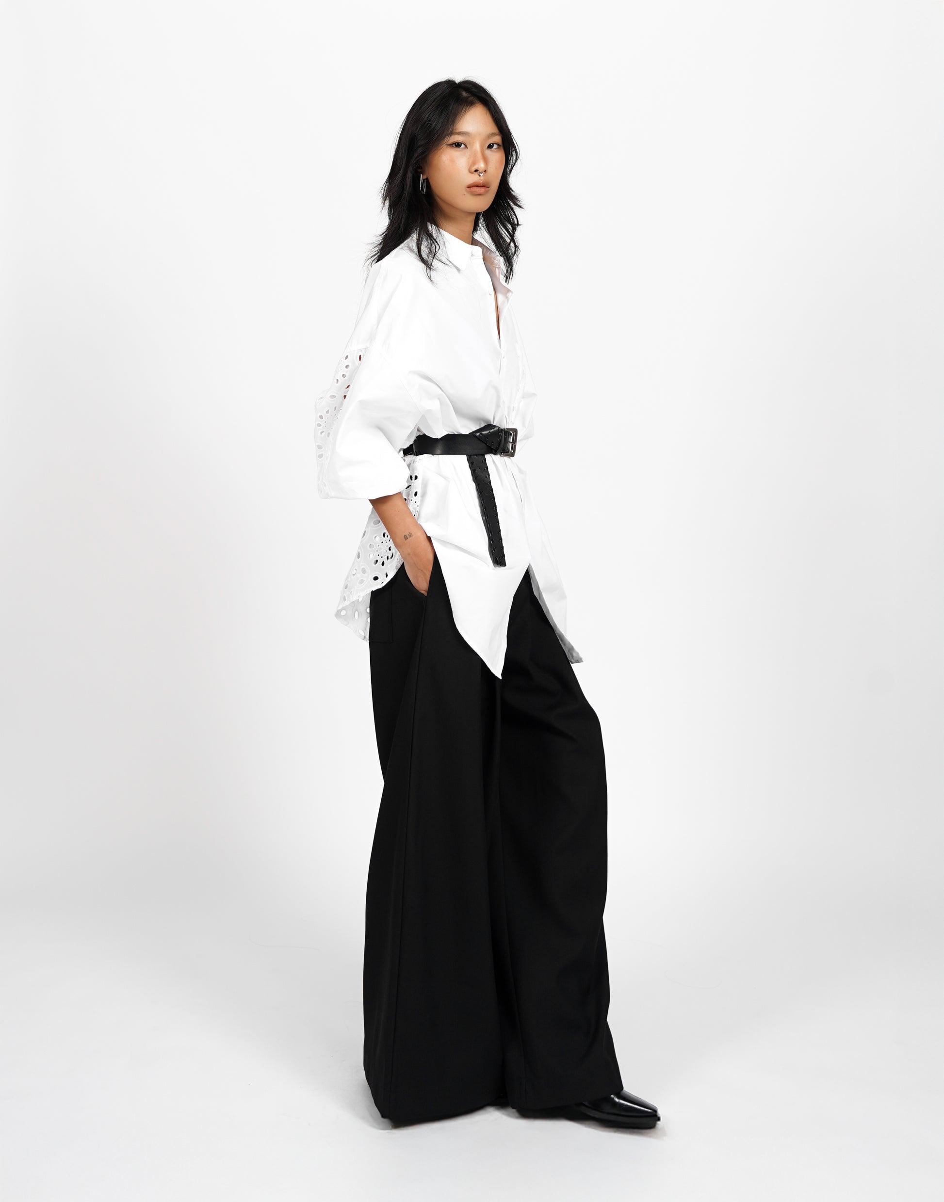 Broderie Eyelet Shirt