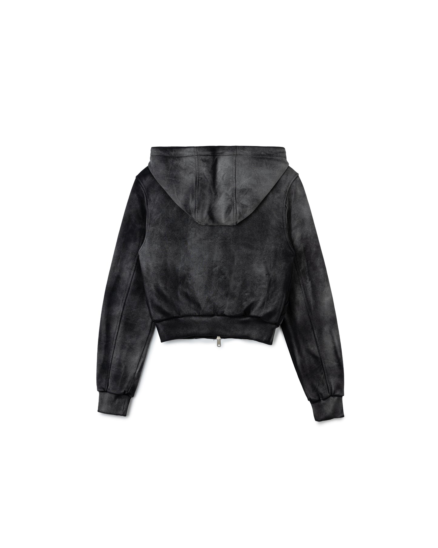 Washed Zip-up Hoodie