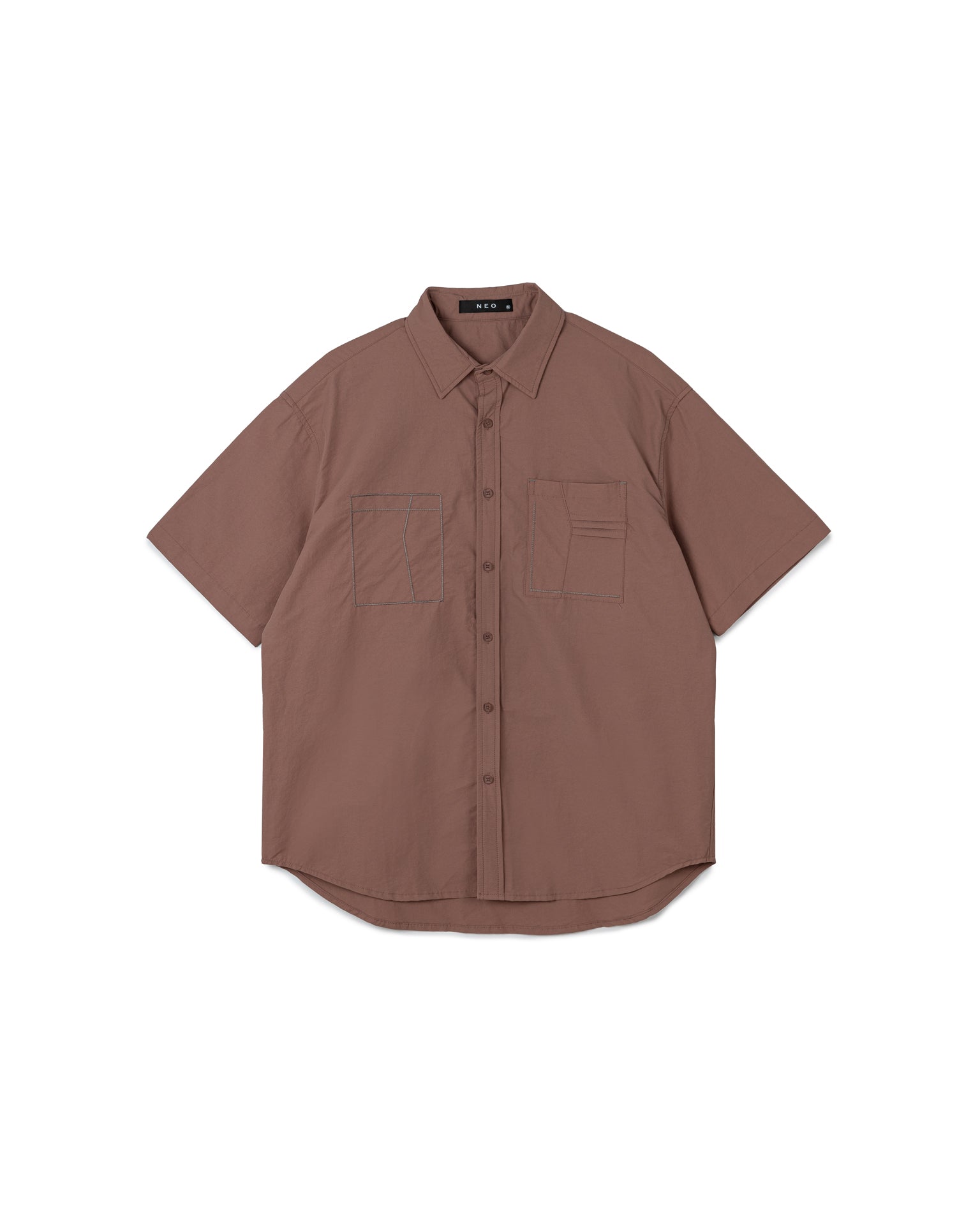 Contrast Stitch Casual Set