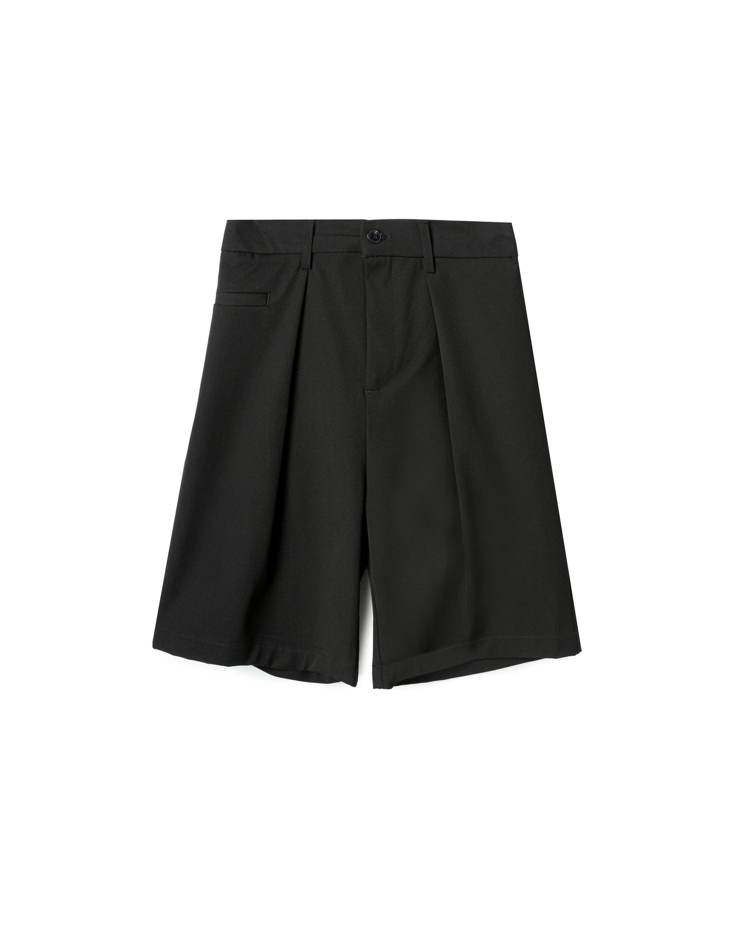Bermuda Shorts with Elastic Waist