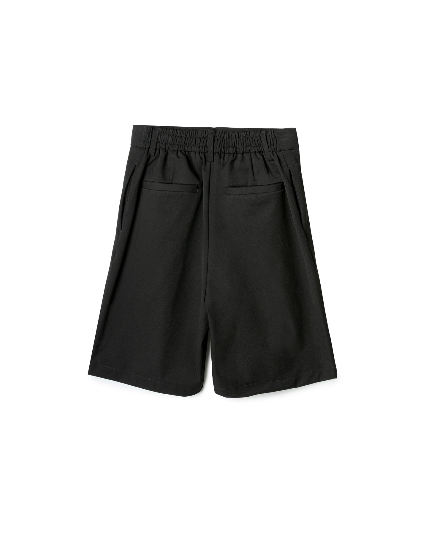 Bermuda Shorts with Elastic Waist