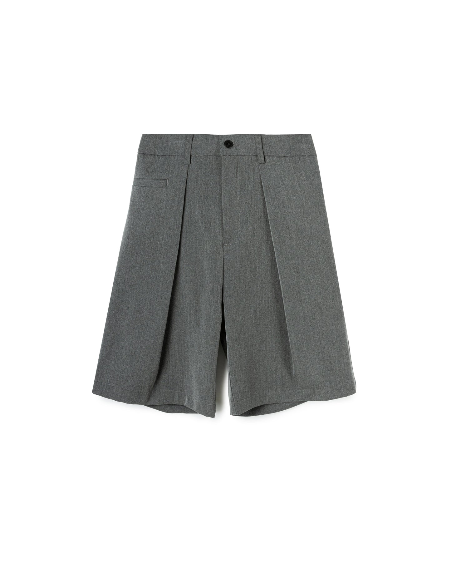 Bermuda Shorts with Elastic Waist