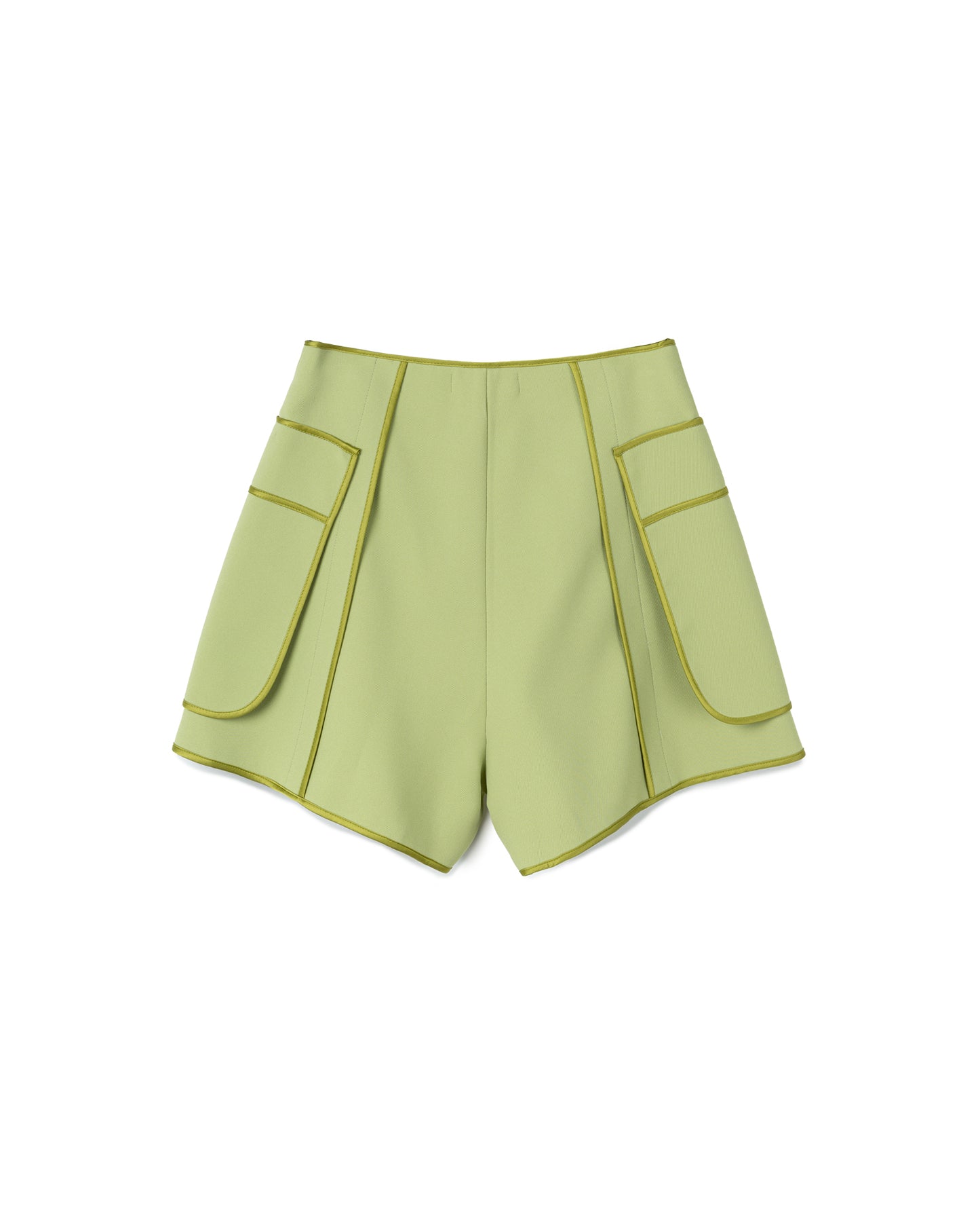 Contrast Stitch Line Shorts