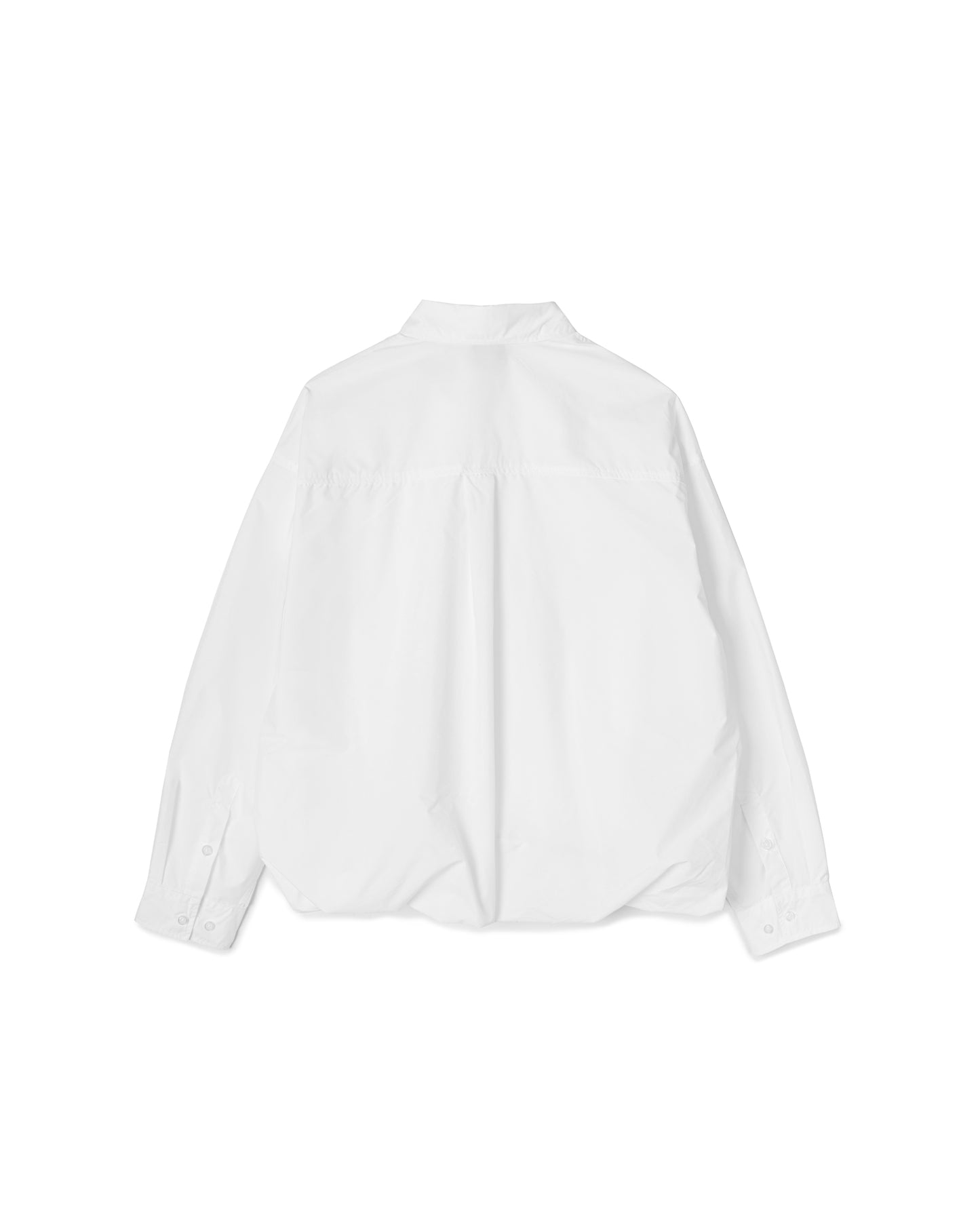 Parachute Hem Button-Up Shirt