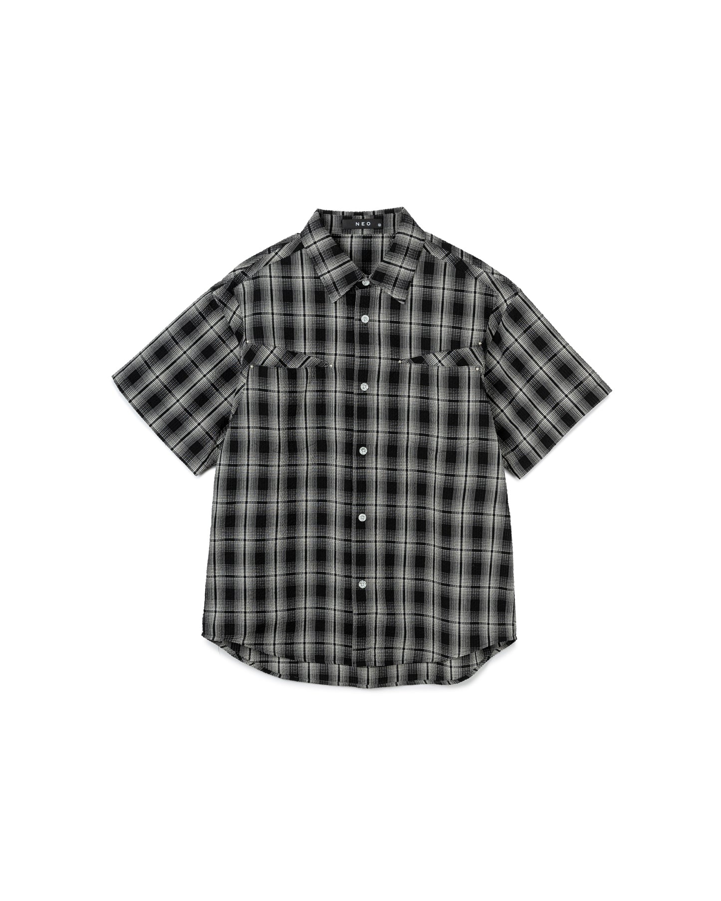 Boxy Checkered Shirt