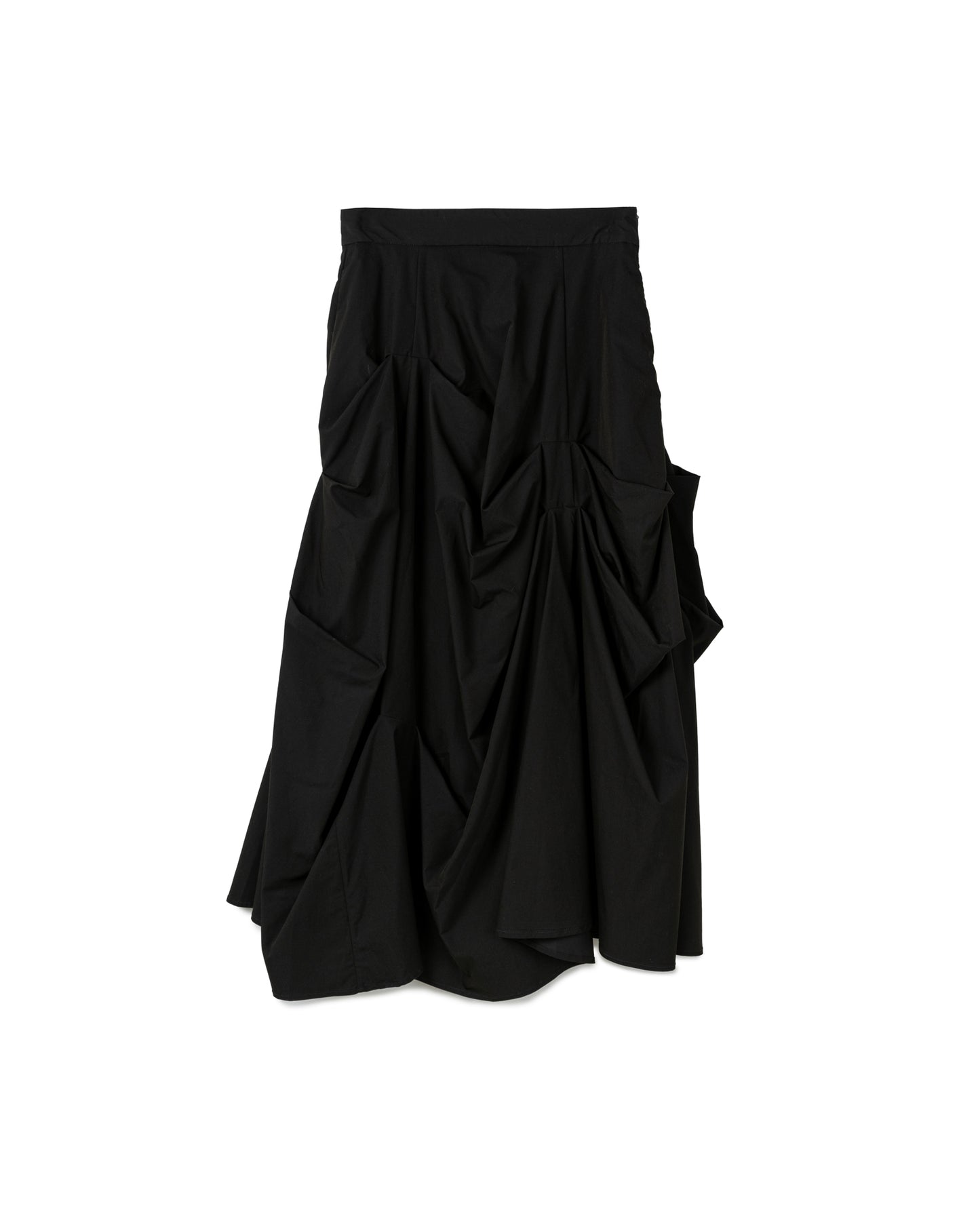 Irregular Ruched Skirt