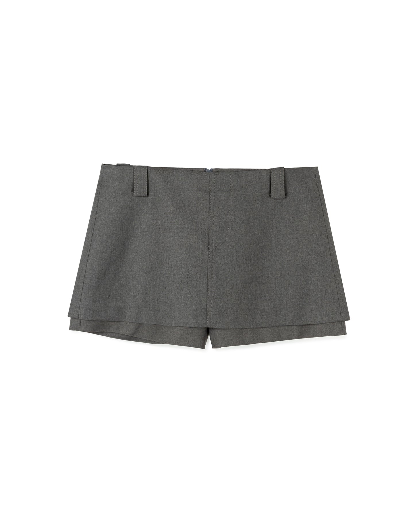 Low Waist Layered Shorts