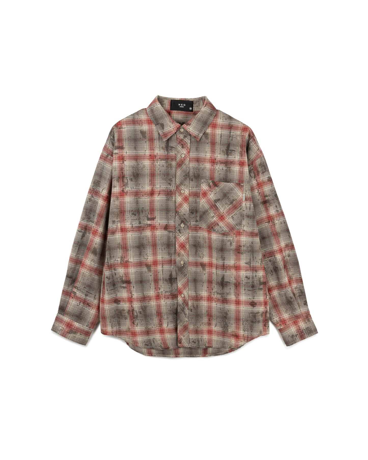 Faded Grid Shirt