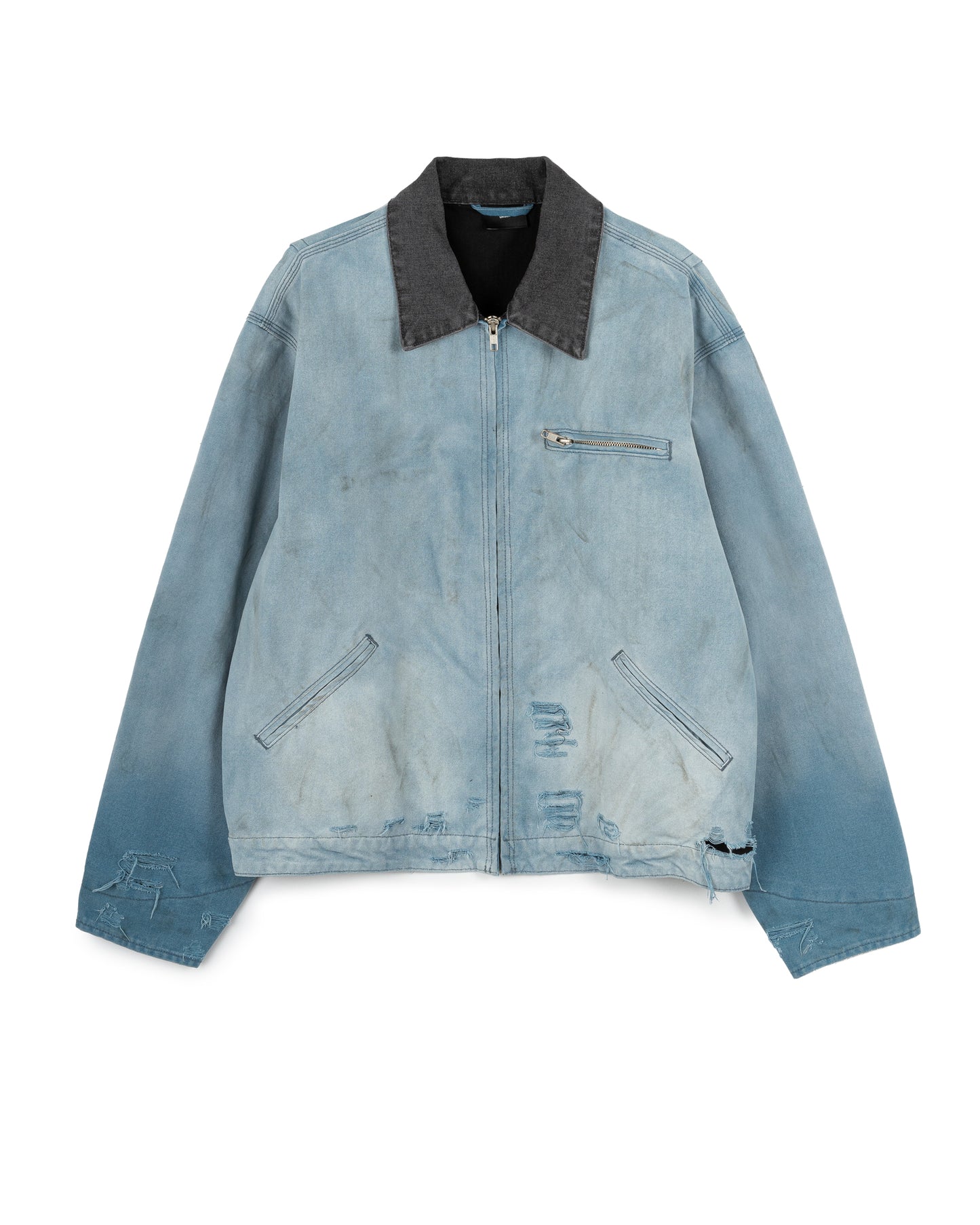 Distressed Denim Jacket