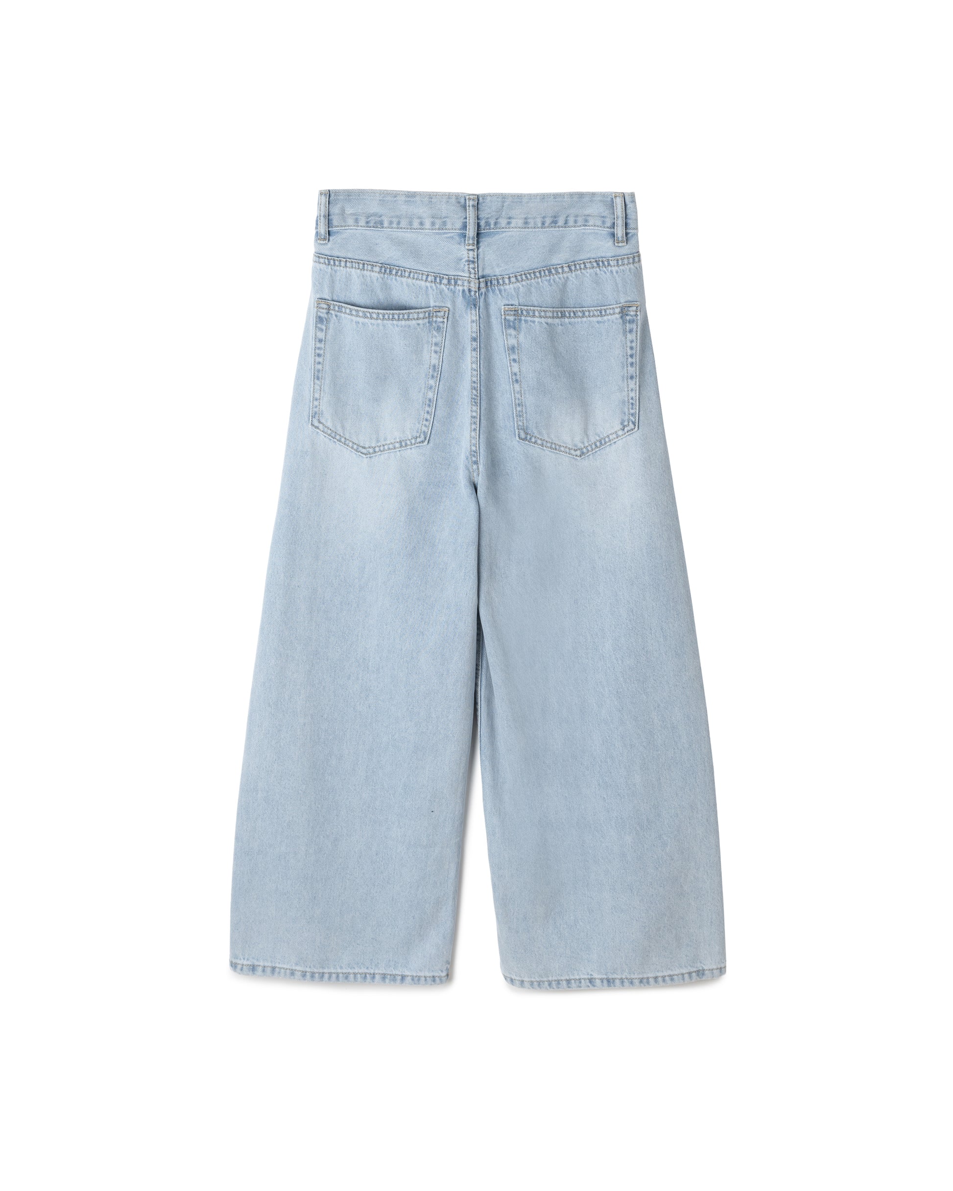 Boxy Silhouette Denim Pants