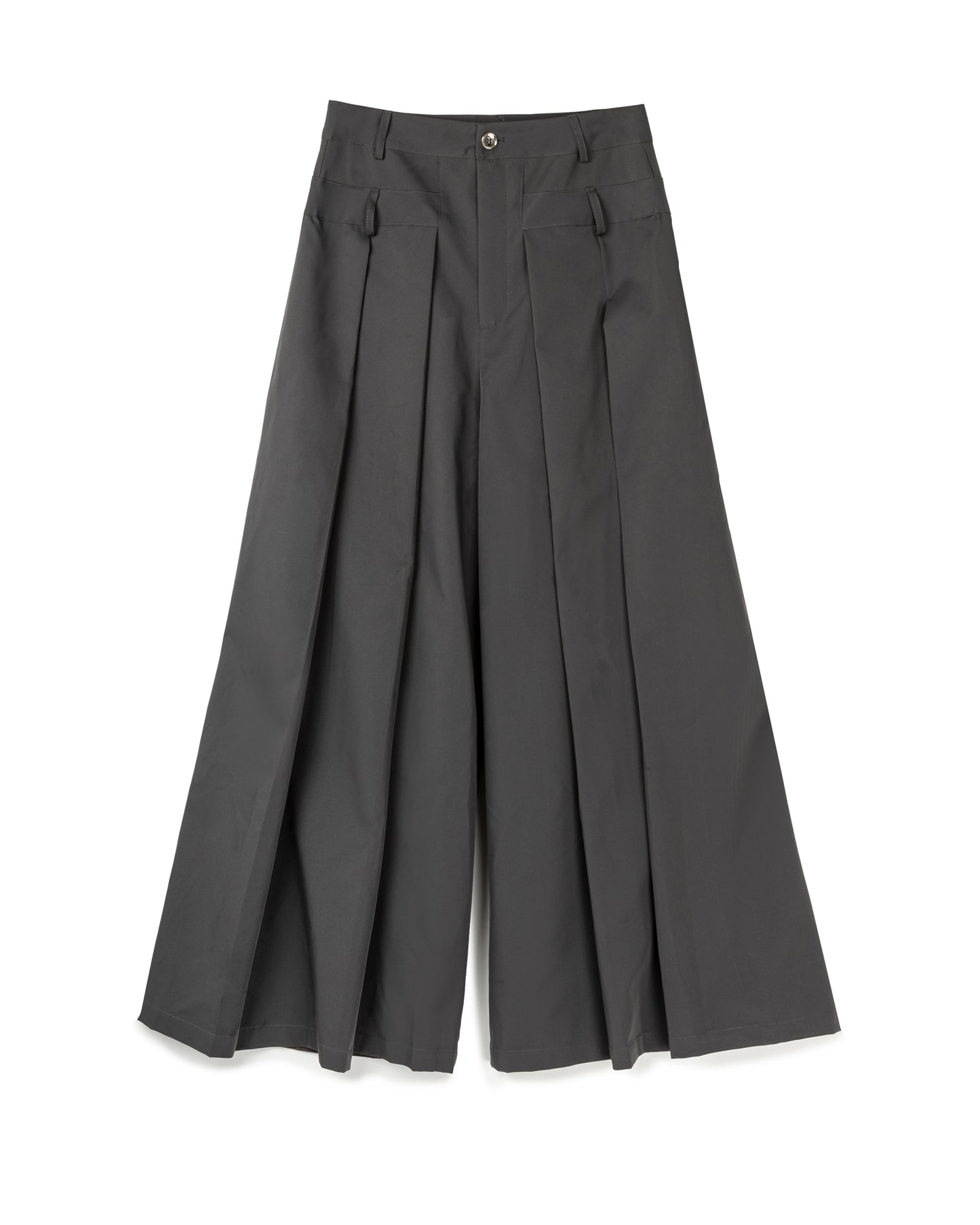 N E O Designer Set Pleated Wide Long Pant