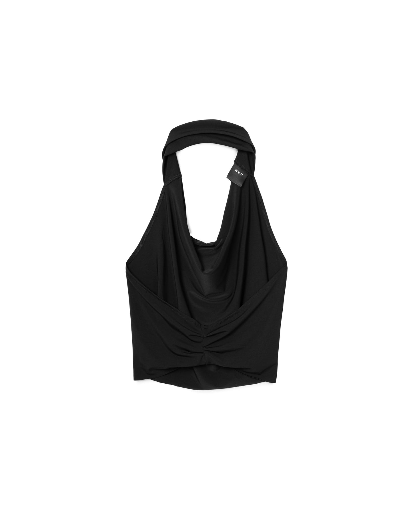 Cowl Neck Halter Top