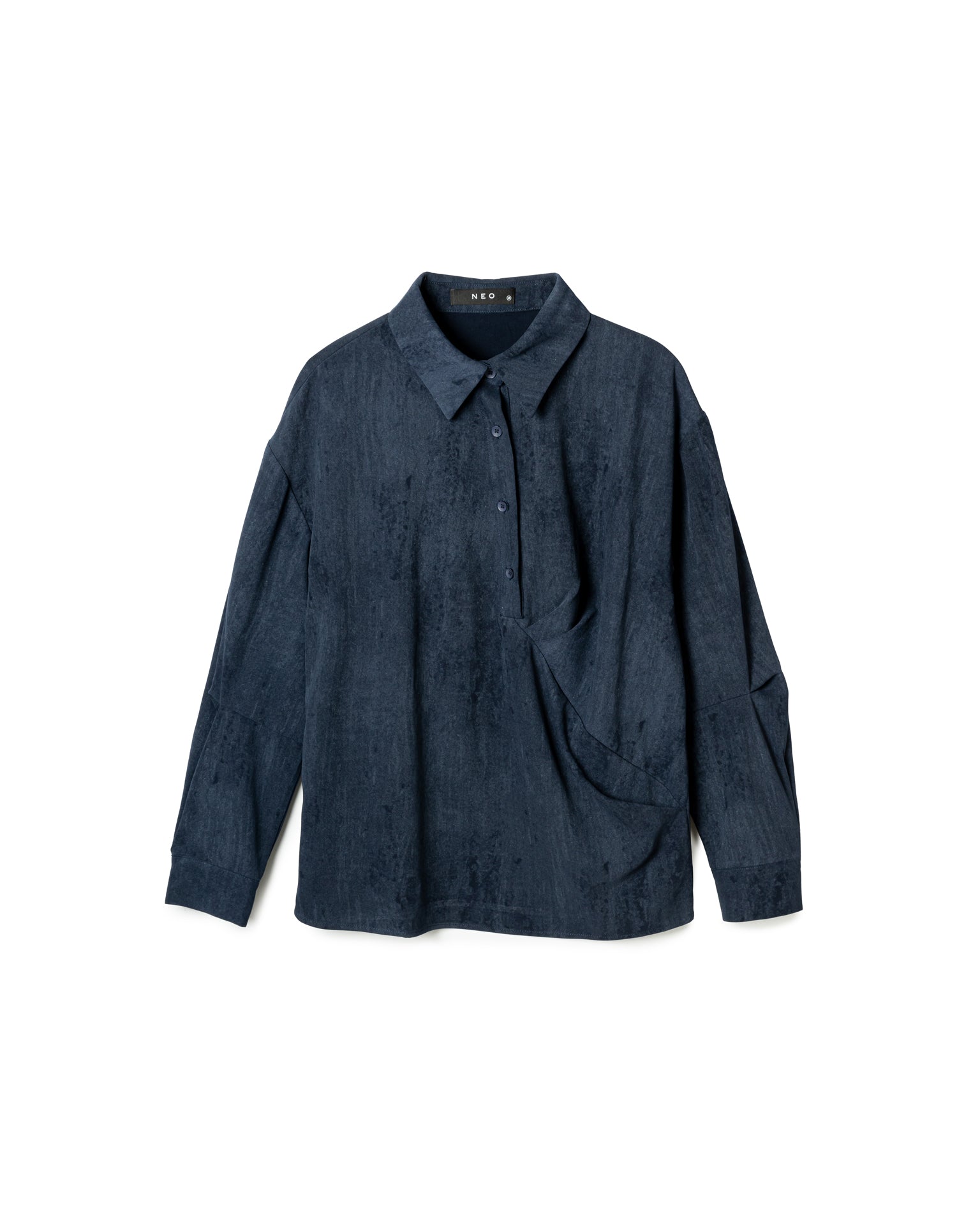 Asymmetric Pocket Overshirt