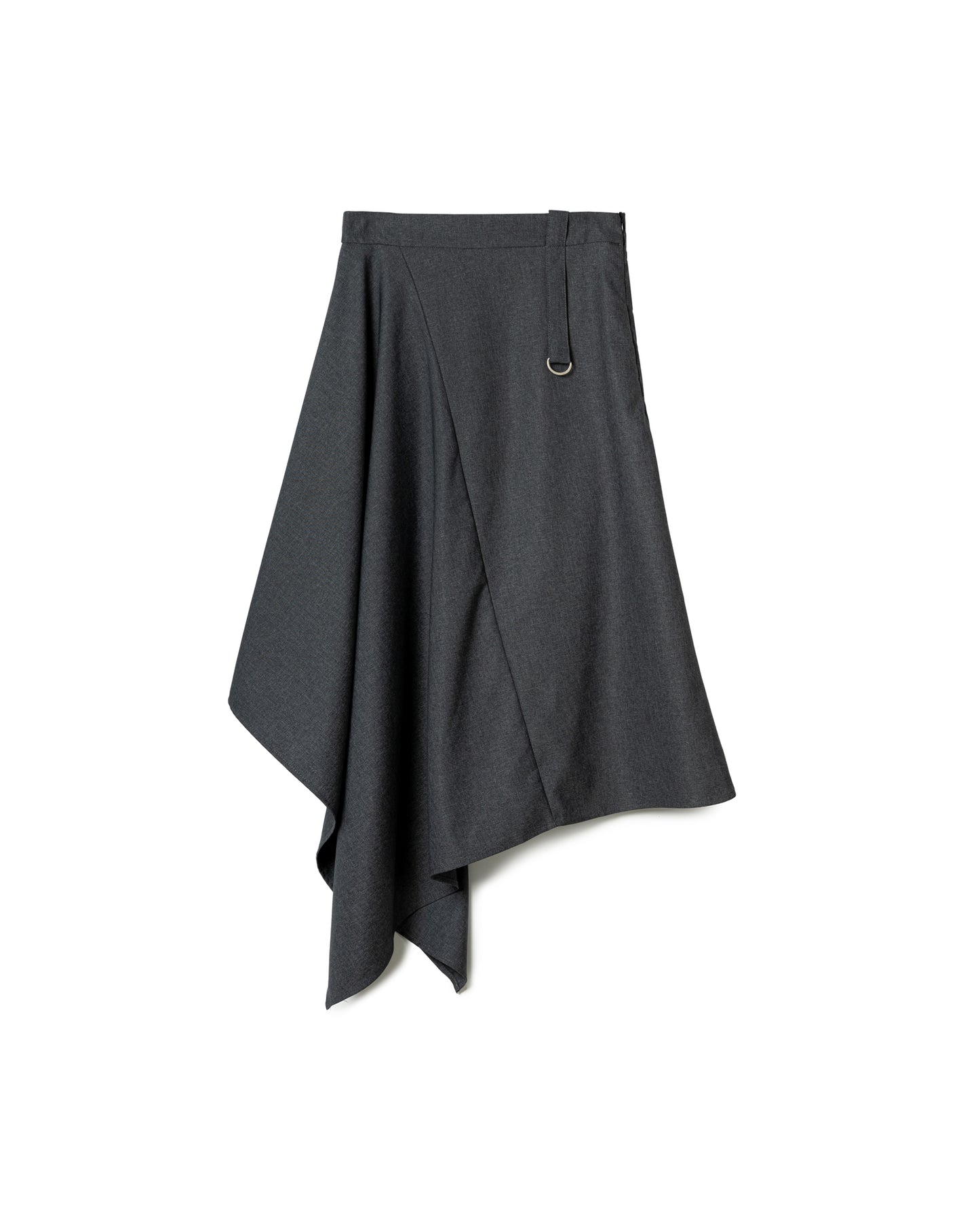 Asymmetric Midi Skirt