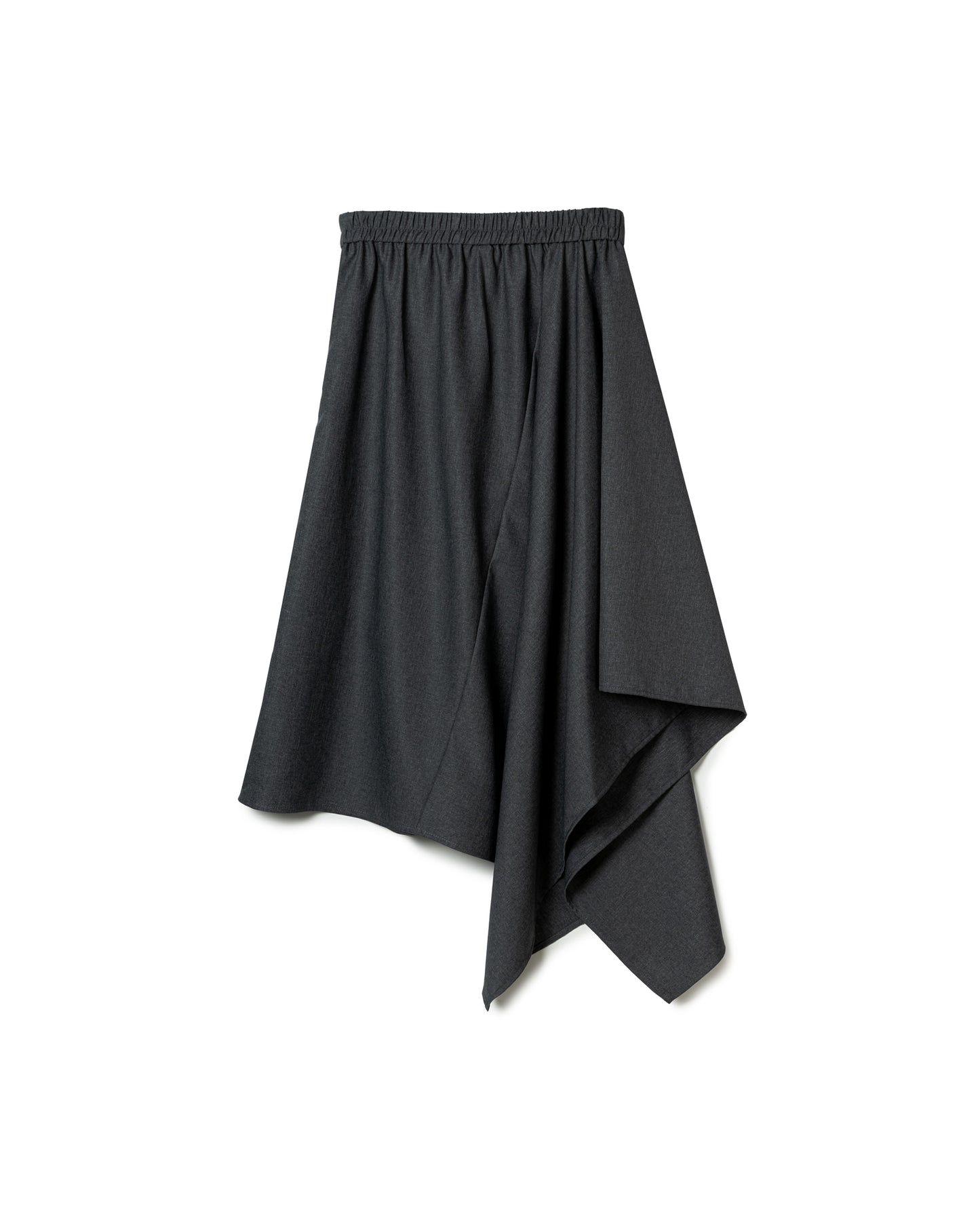 Asymmetric Midi Skirt