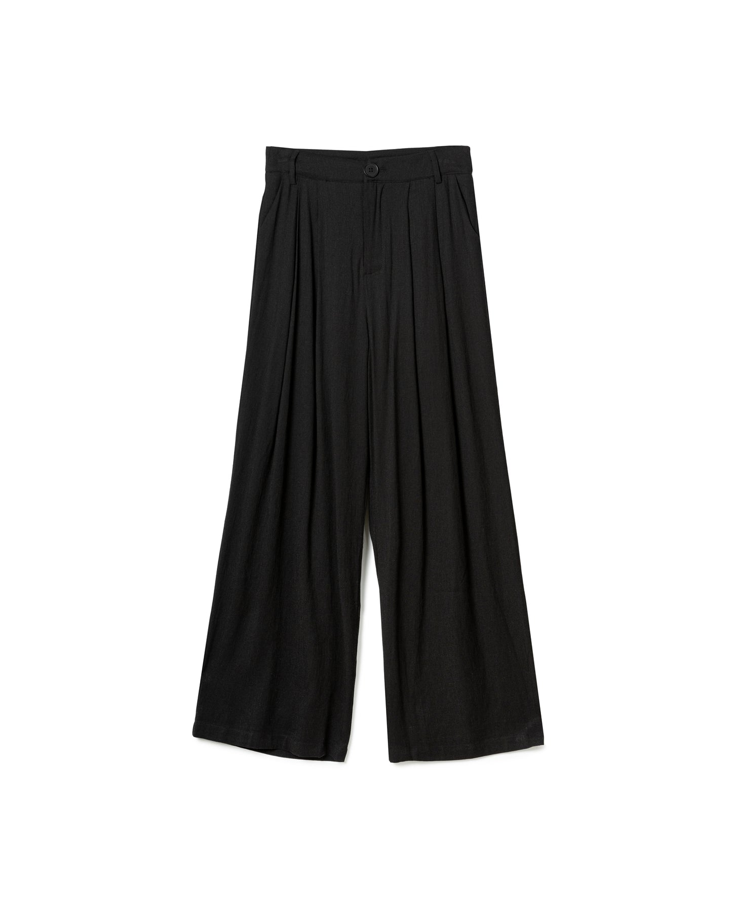 Pinstripe One-Shoulder Set