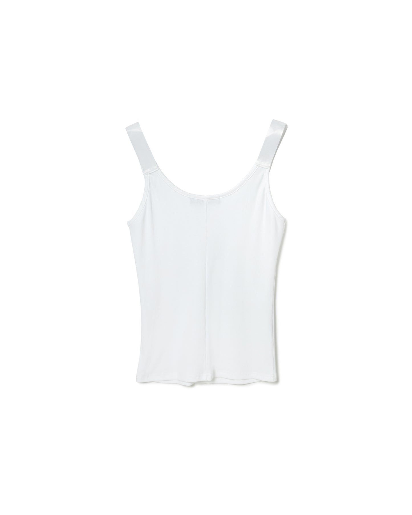 Wide-Strap Fitted Tank