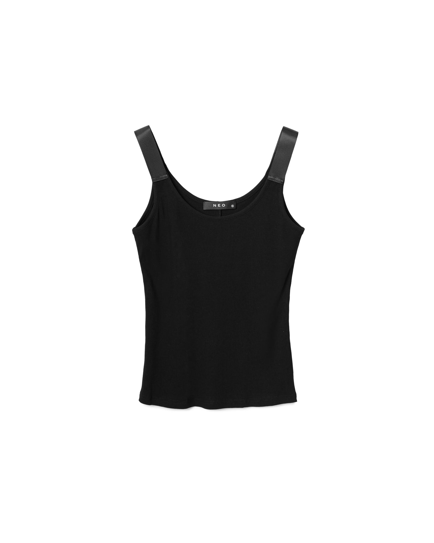 Wide-Strap Fitted Tank
