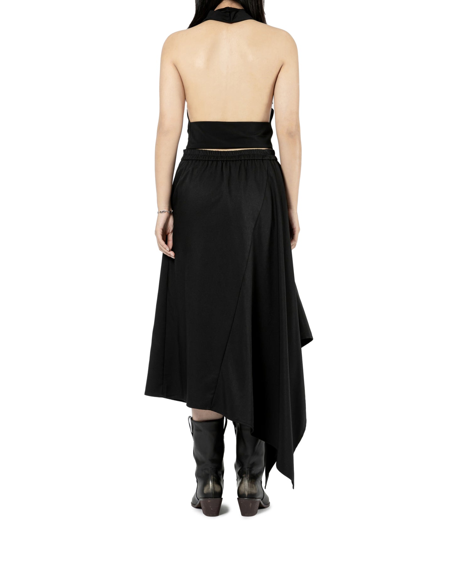 Cowl Neck Halter Top