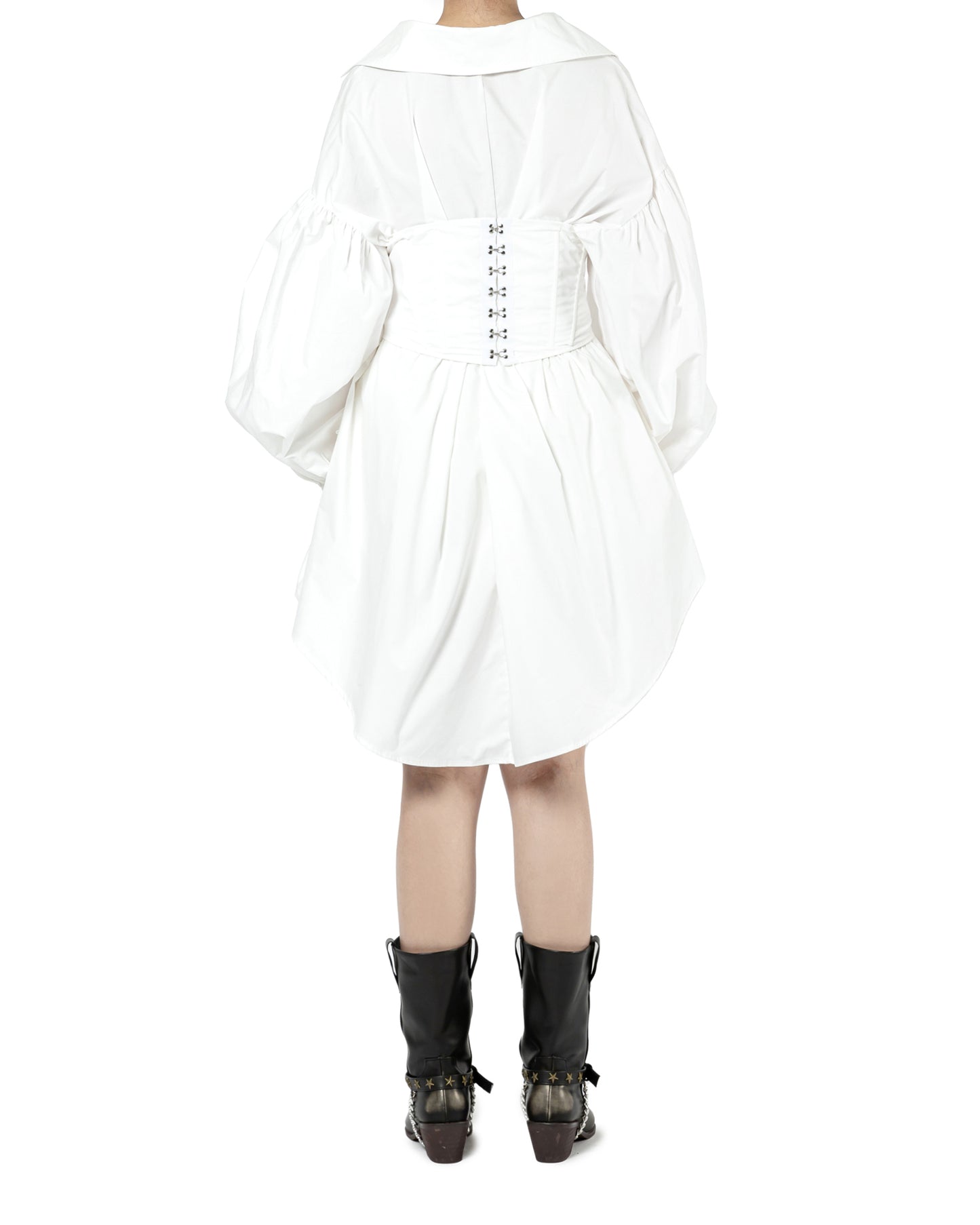 Puff Dress with Corset