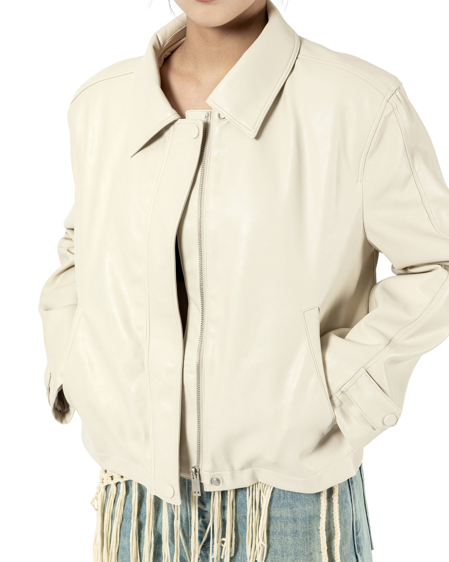 Structured Zip-Up Jacket