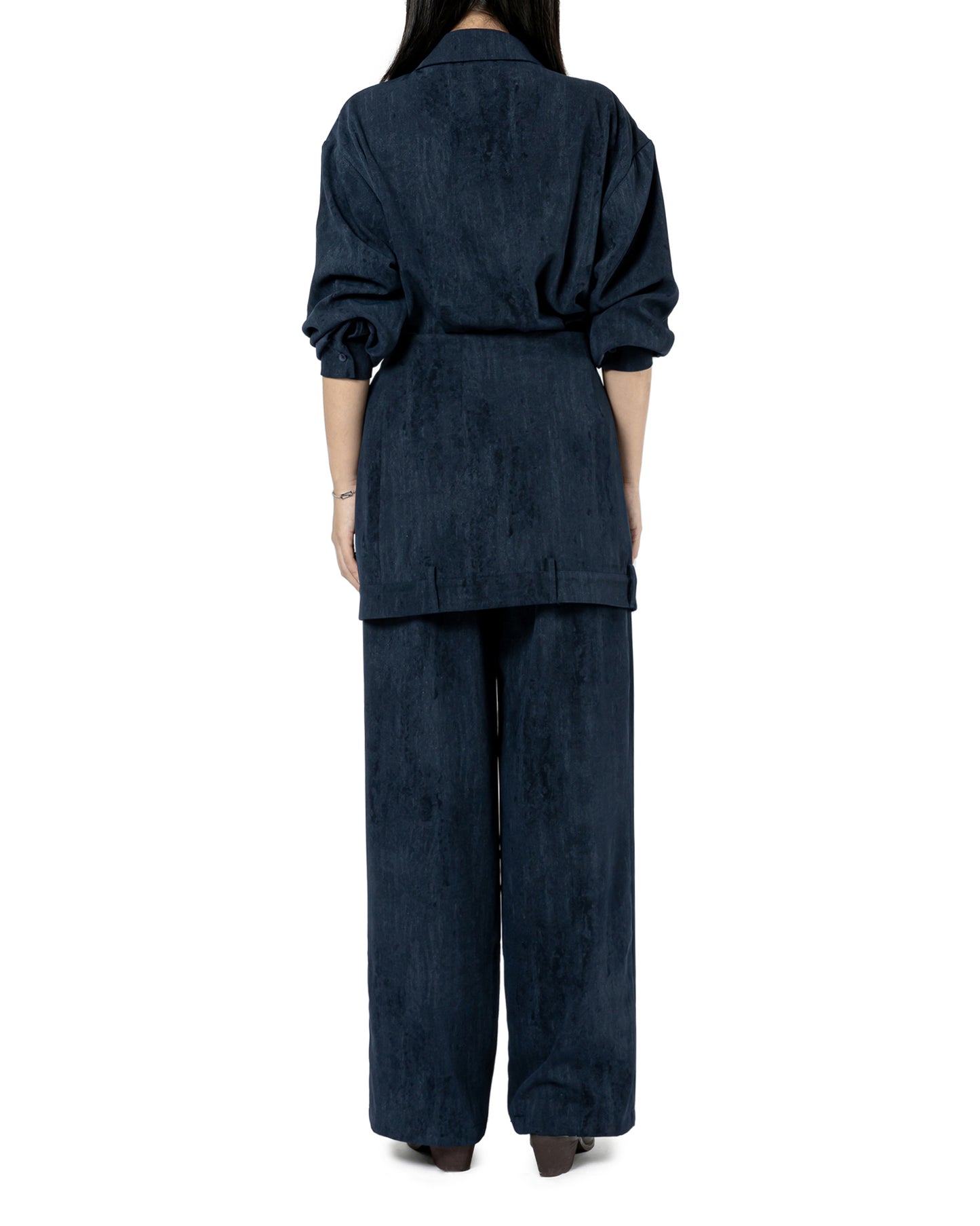 Asymmetric Pocket Overshirt