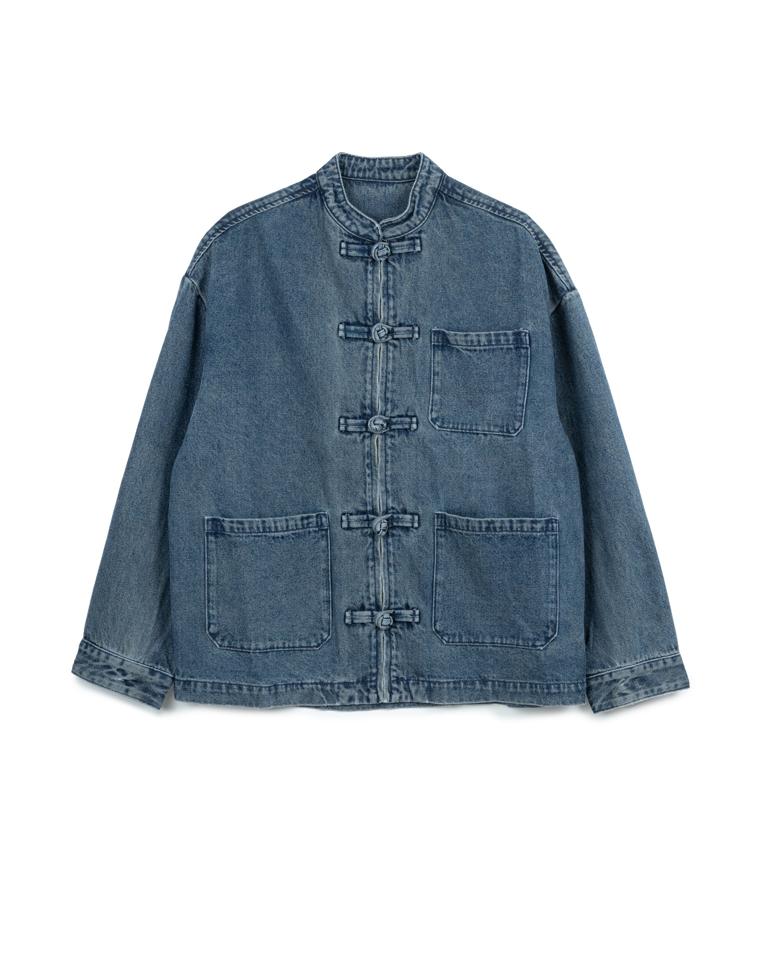 Denim Tang Suit Top