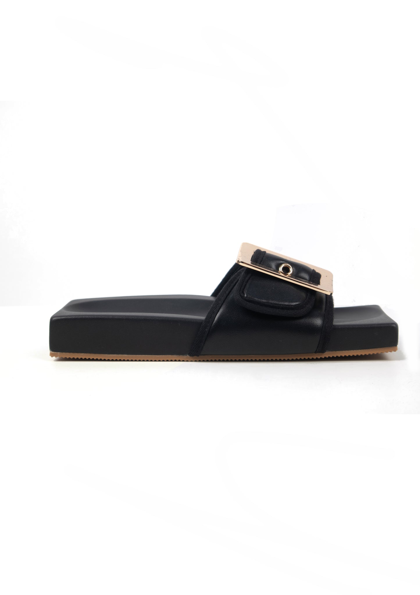 N E O European Square Simple At Mosphere Flat Shoes