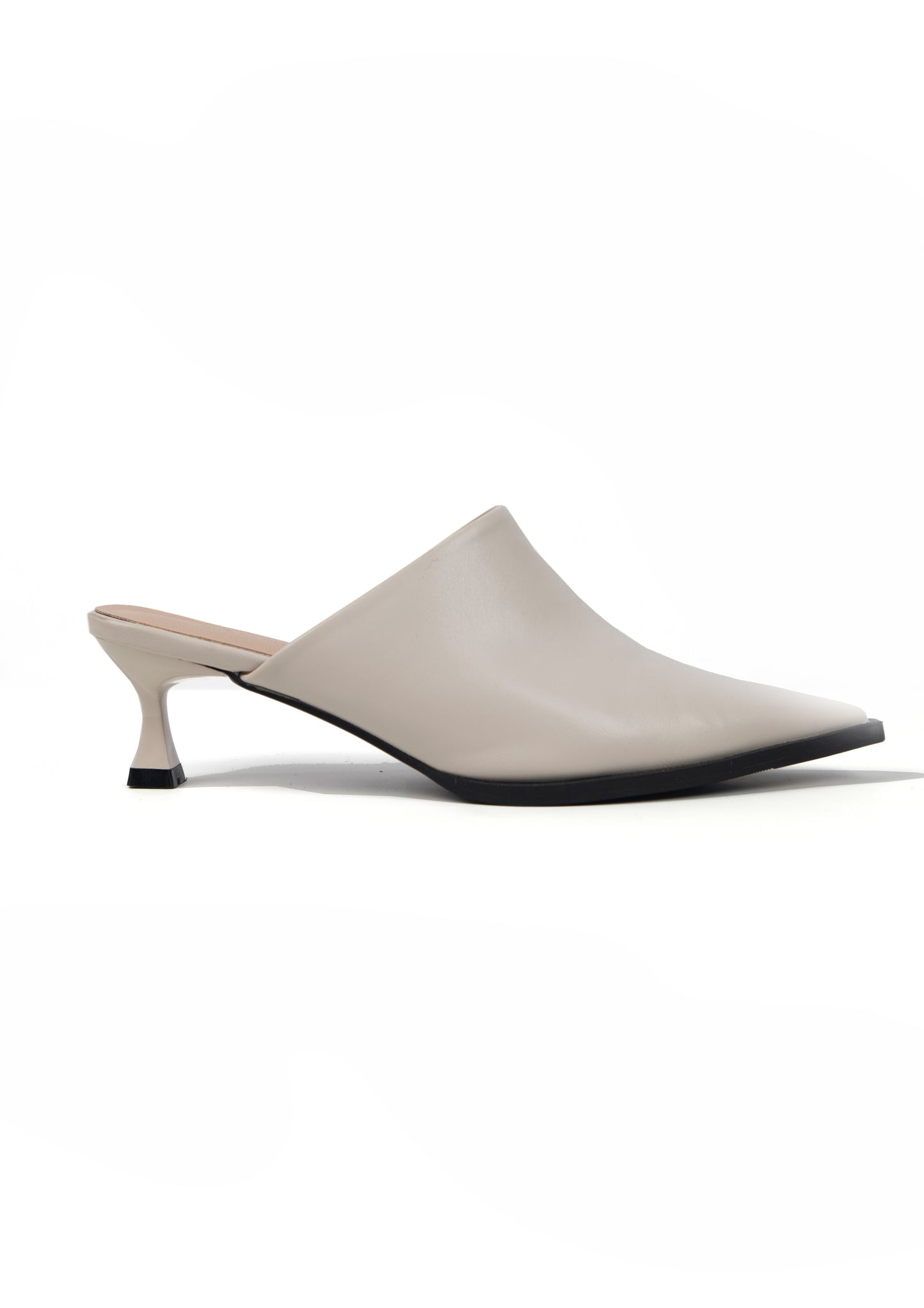 N E O French Stiletto Elegant Baotou Half-Slipper All-Match Shoes