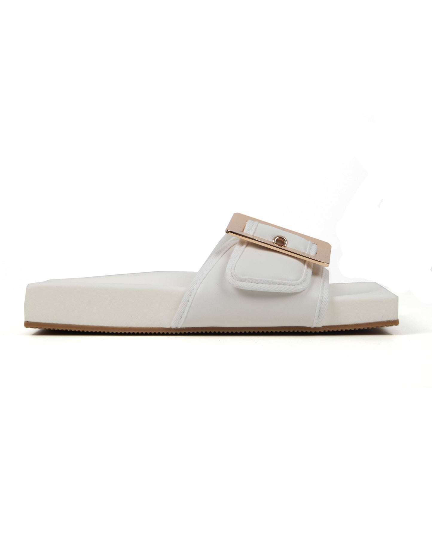 N E O European Square Simple At Mosphere Flat Shoes