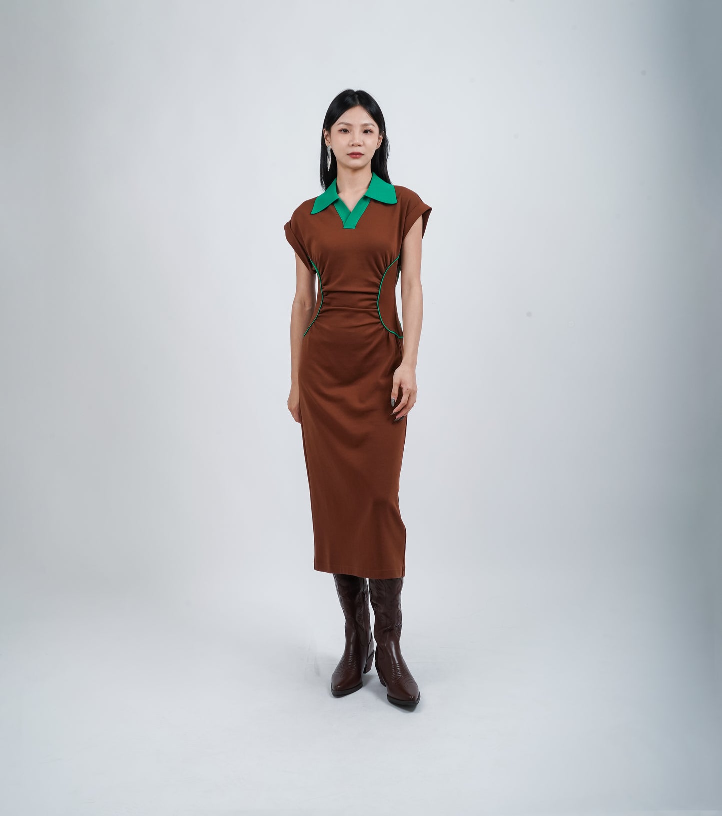 Contrasting Dress