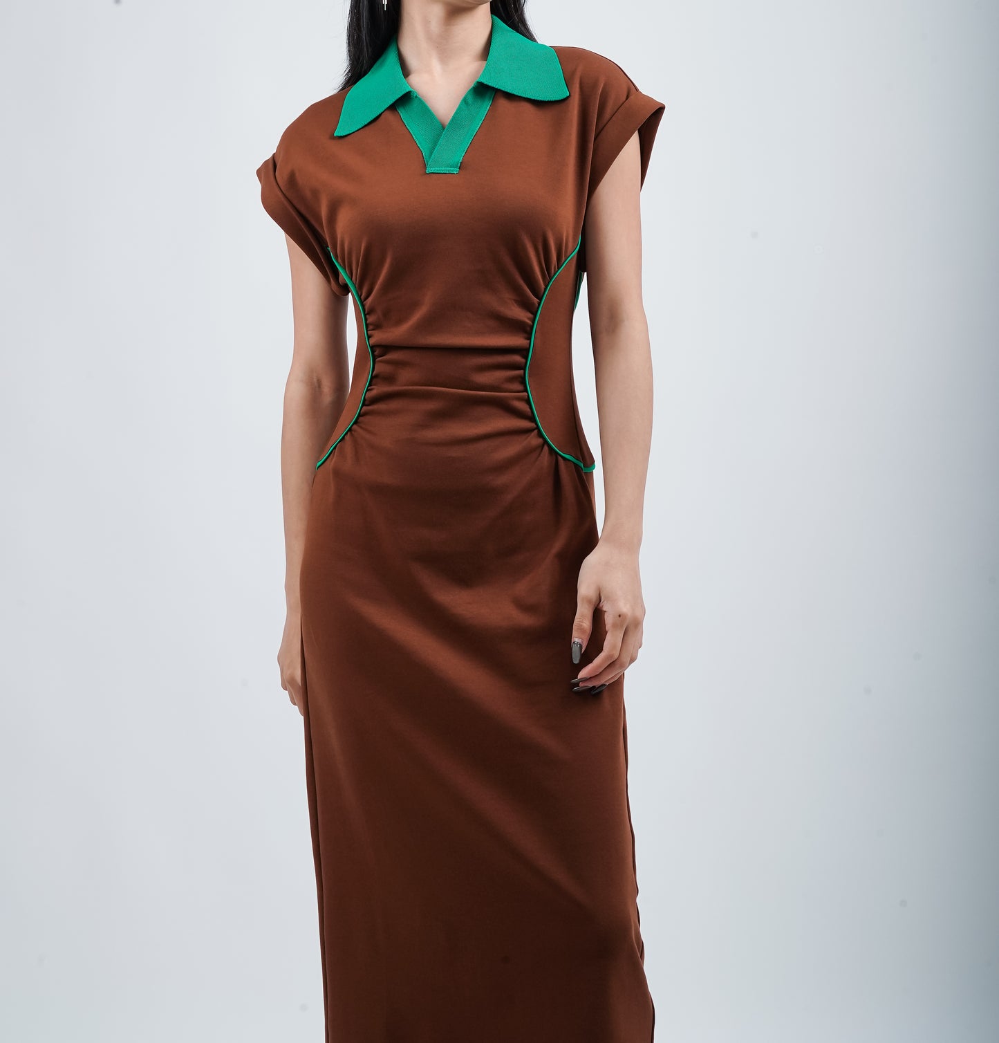 Contrasting Dress