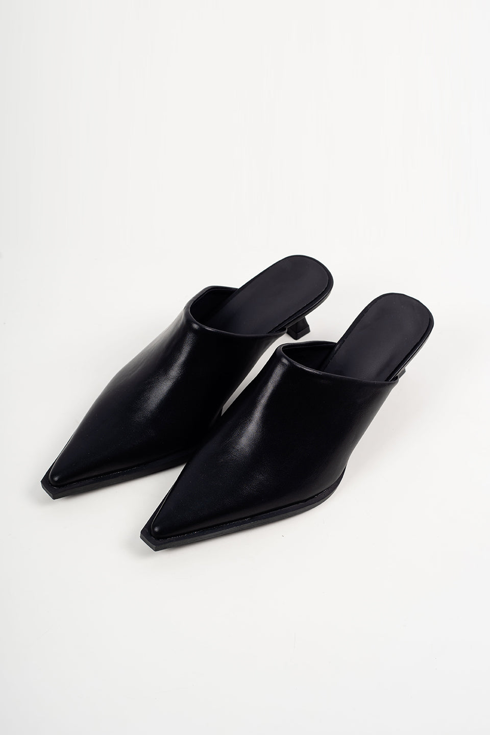 N E O French Stiletto Elegant Baotou Half-Slipper All-Match Shoes