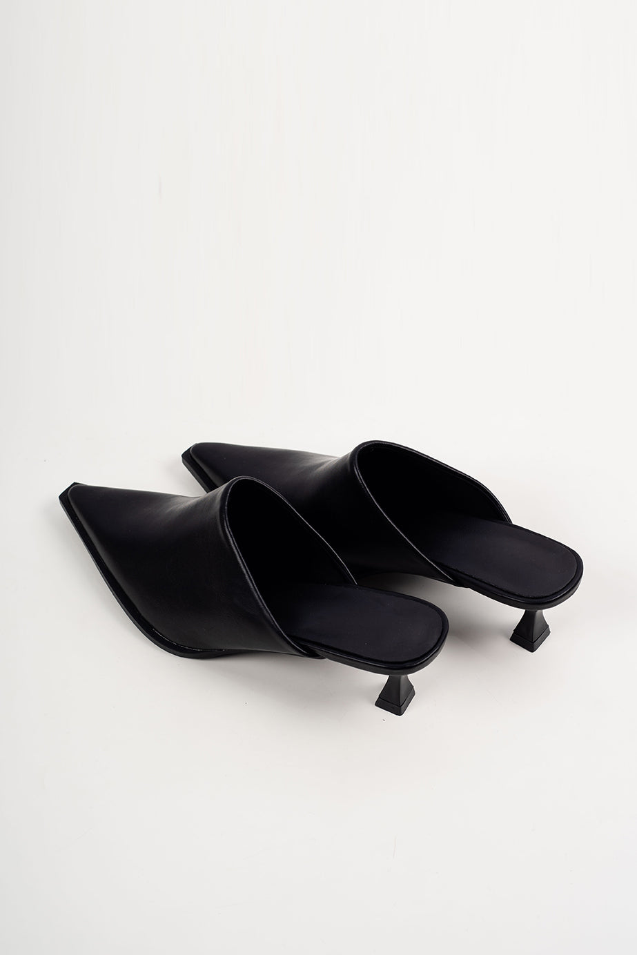 N E O French Stiletto Elegant Baotou Half-Slipper All-Match Shoes