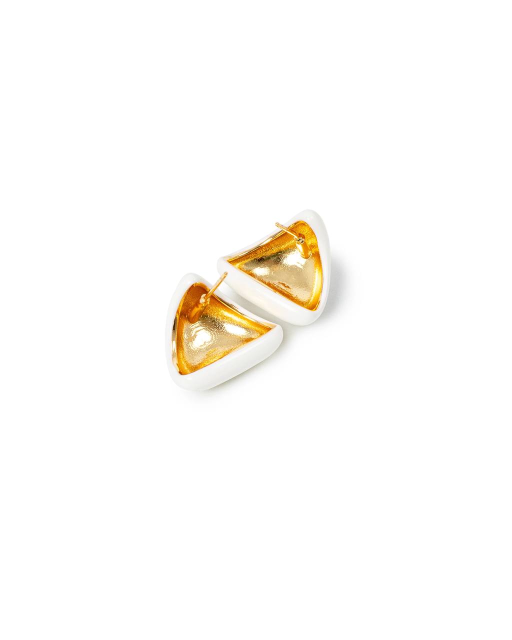 Minimal Triangle Stud Earrings