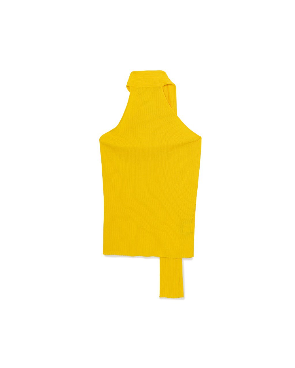 Draped Halter Knit Top