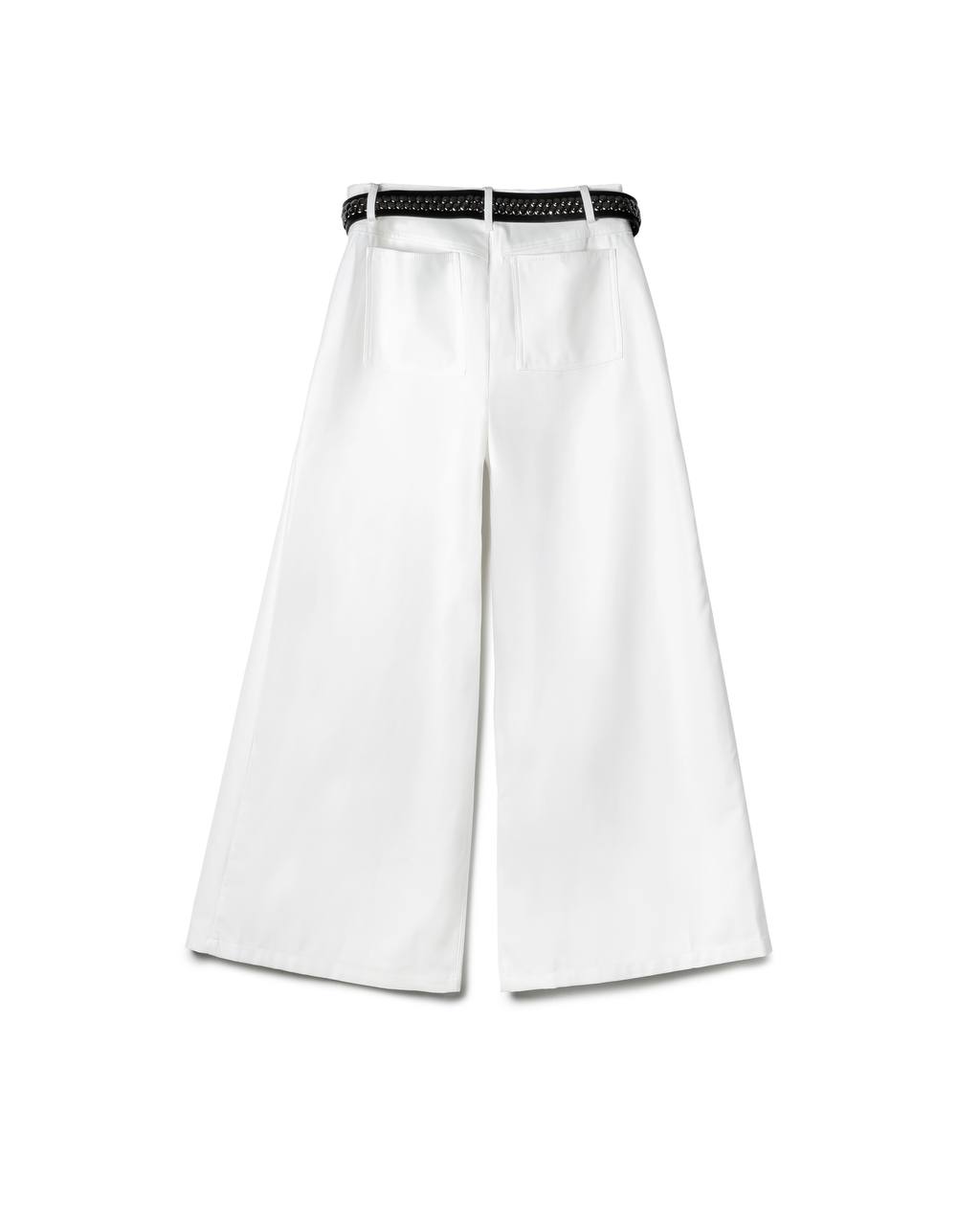 Belted Wide Leg Pants